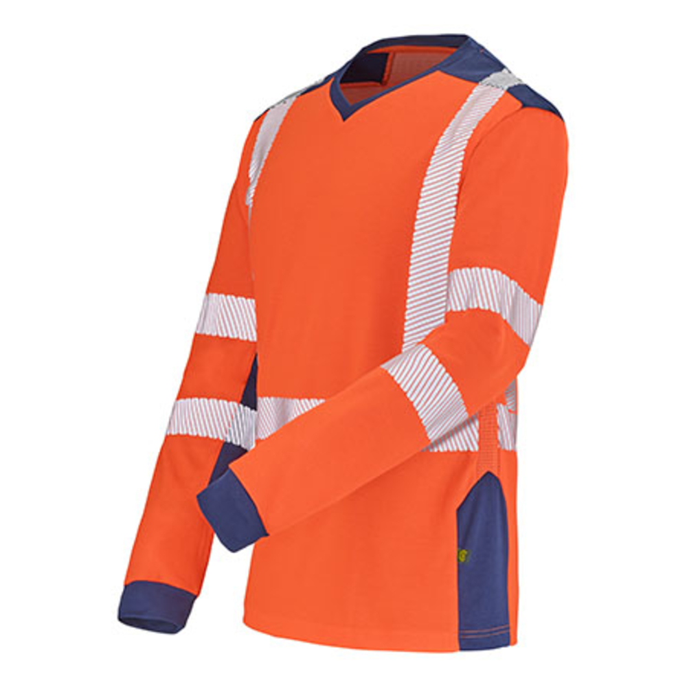 T-SHIRT MANCHES LONGUES FLUO SAFE XP CHERGUI CEPOVETT - 22-9T85-404