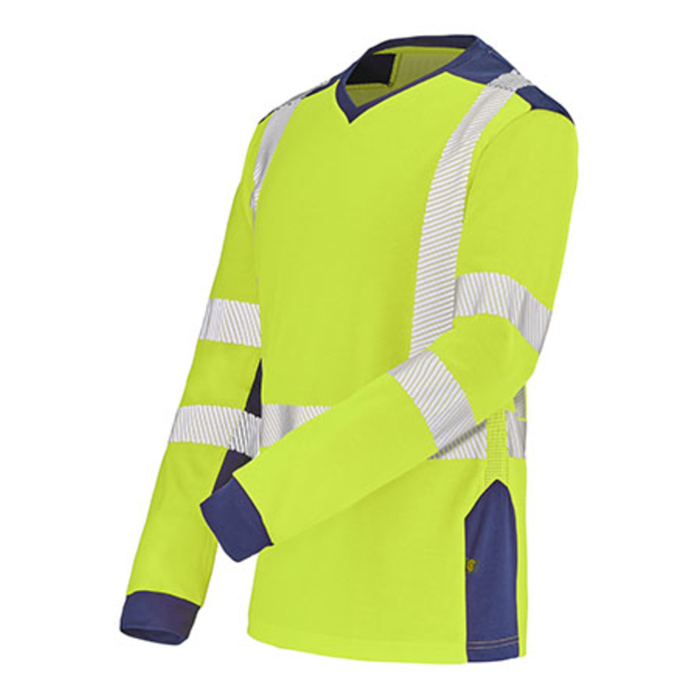 T-SHIRT MANCHES LONGUES FLUO SAFE XP CHERGUI CEPOVETT - 22-9T85-701