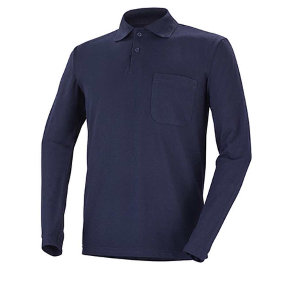 POLO MULTIRISQUES BLEU MARINE MULTIRISQUES CEPOVETT - 22-T190-1