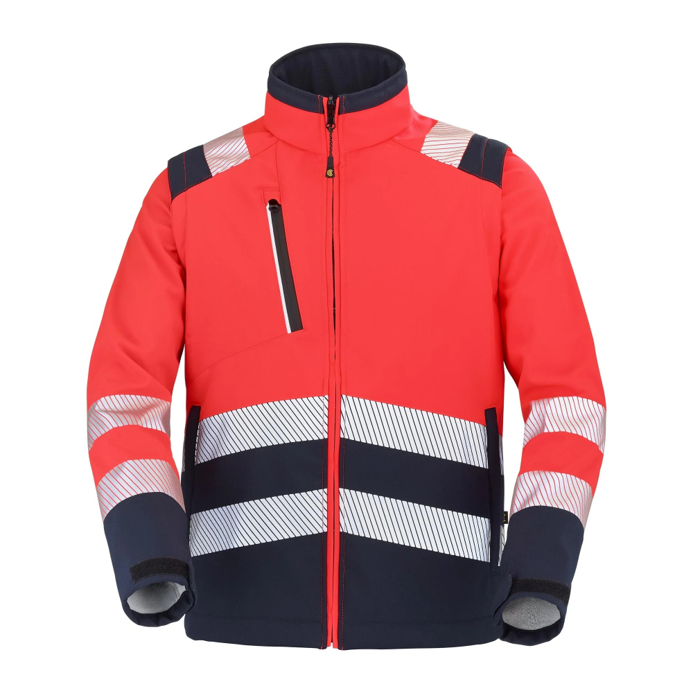 Veste Softshell TATRAS XP Rouge Fluo/Bleu marine taille L - CEPOVETT - 22-9S20-3042-6702-L