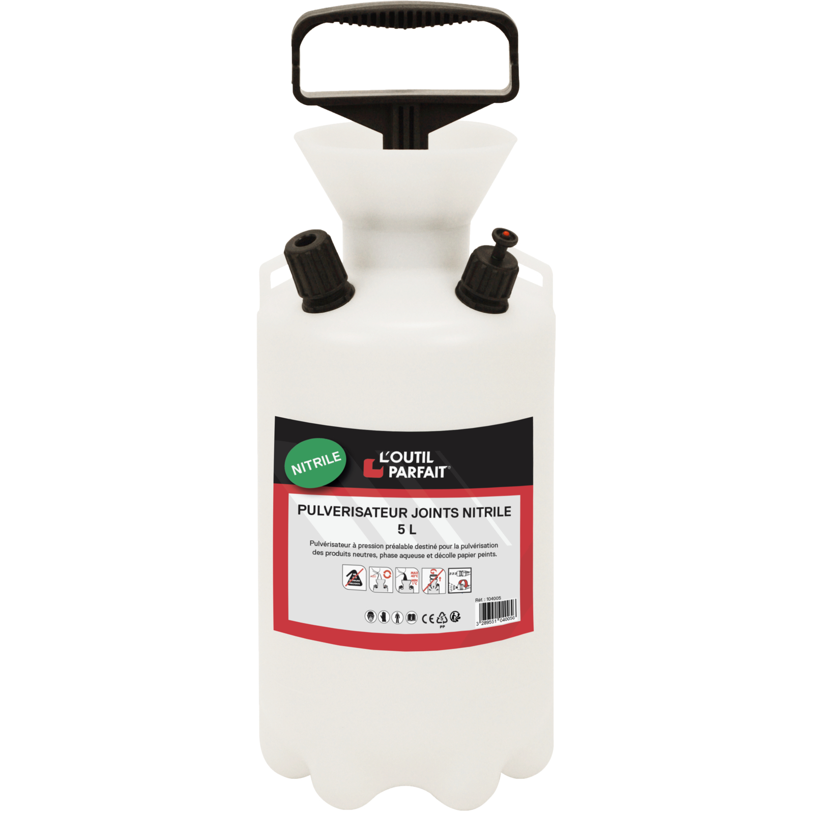 Pulvérisateur 5L Joints Nitrile L'OUTIL PARFAIT - 104005