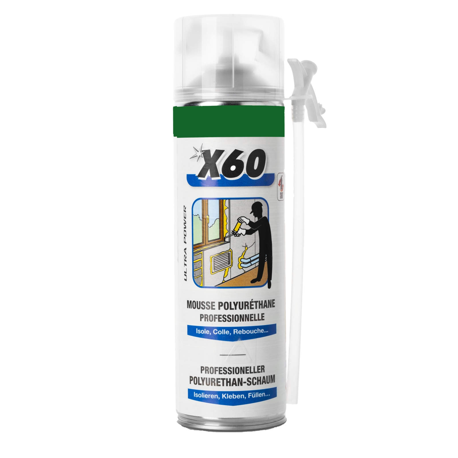 Mousse polyuréthane Expansive Contenance 650 ml L'OUTIL PARFAIT - 111000