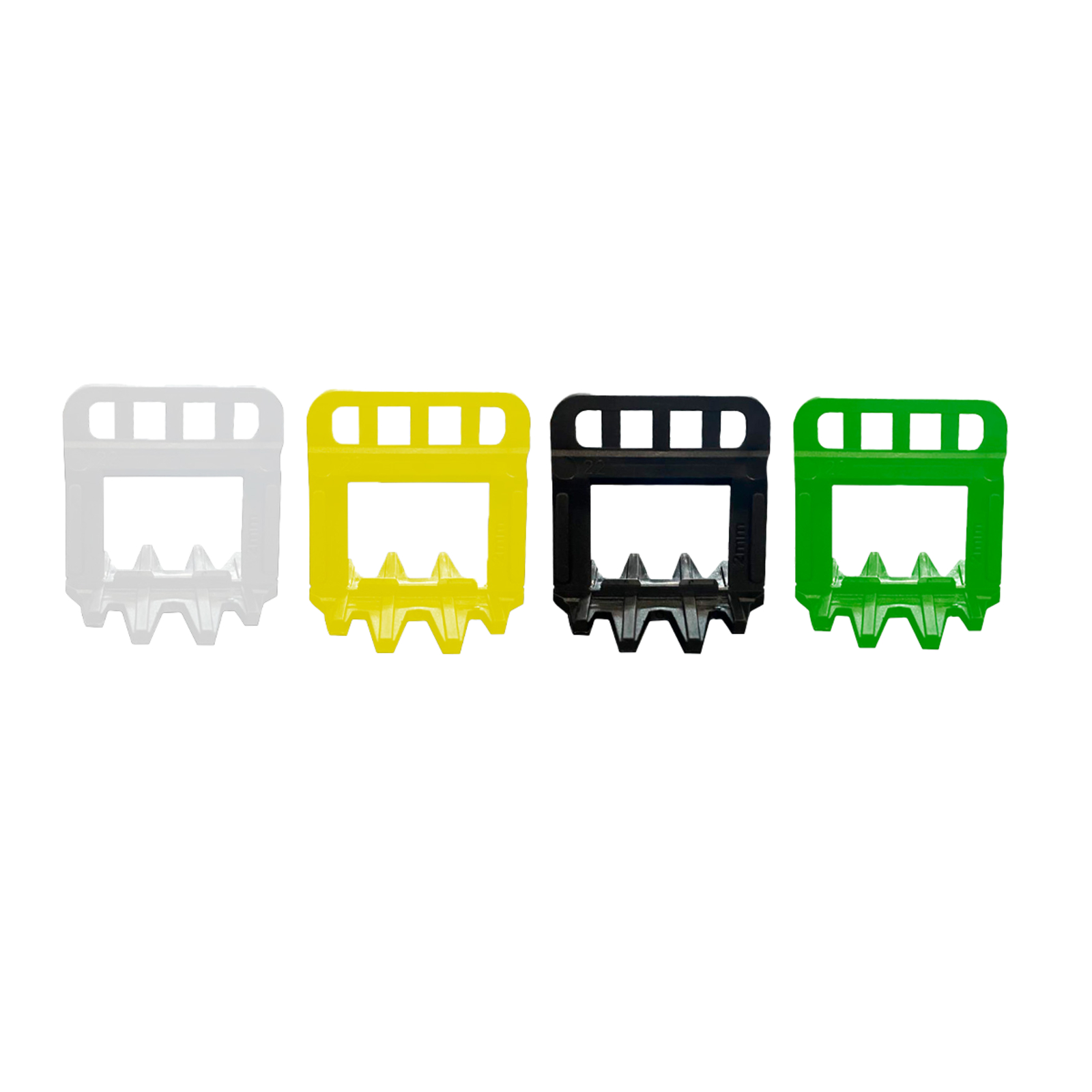 Brides autonivelantes Taille 1.5 mm Couleur Jaune Sachet de 500 L'OUTIL PARFAIT - 1169515