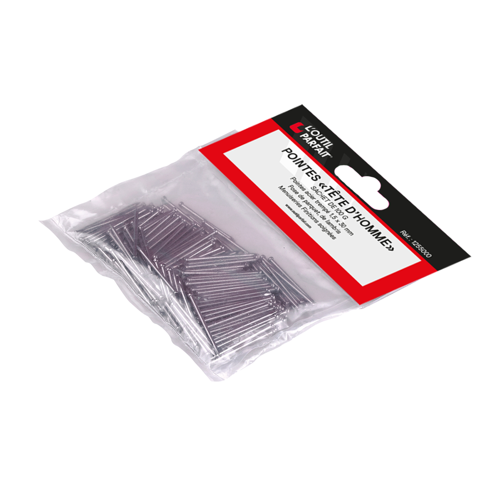 Pointes tête d'homme grammage 100 gr L'OUTIL PARFAIT - 1255000