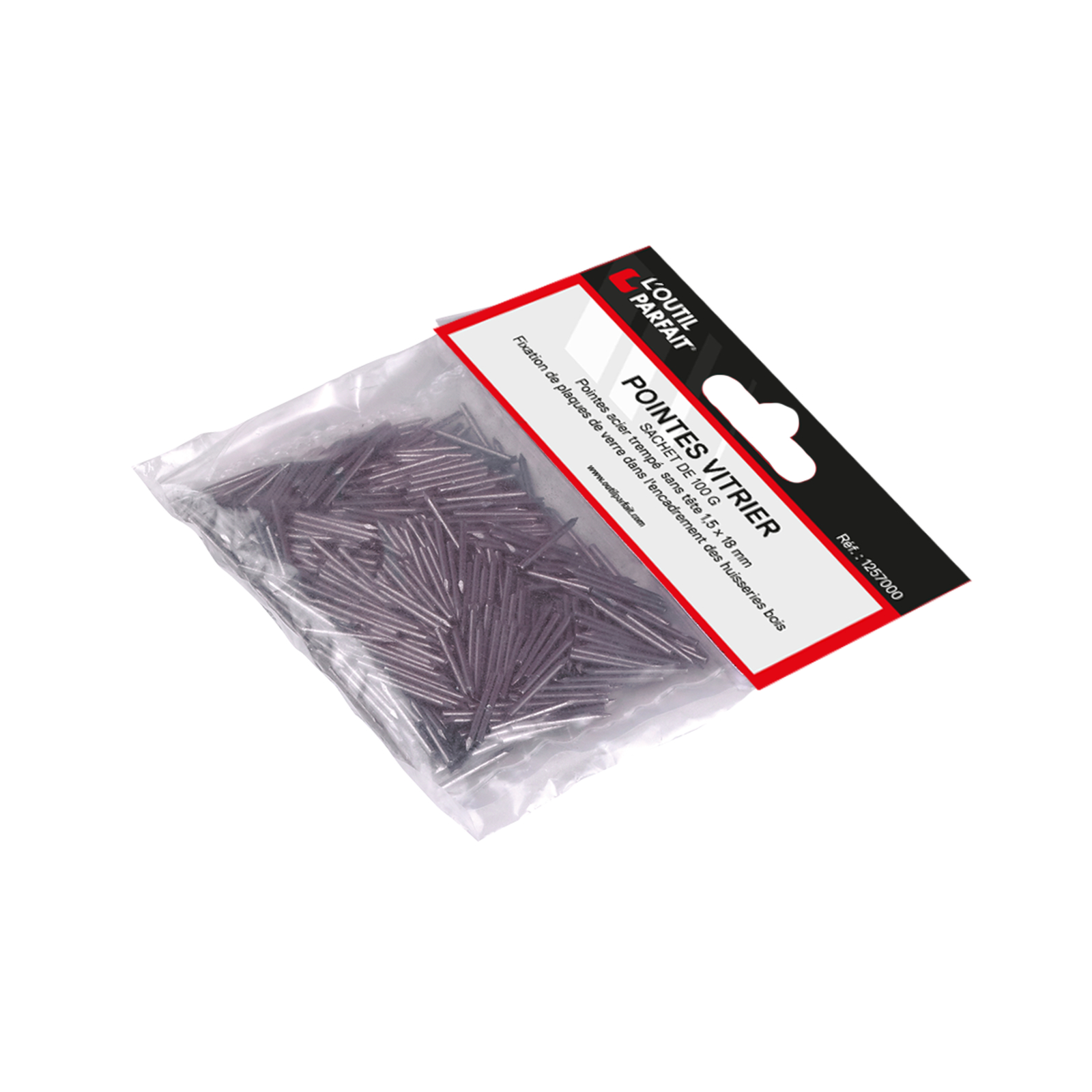 Pointes vitrier grammage 100 gr L'OUTIL PARFAIT - 1257000