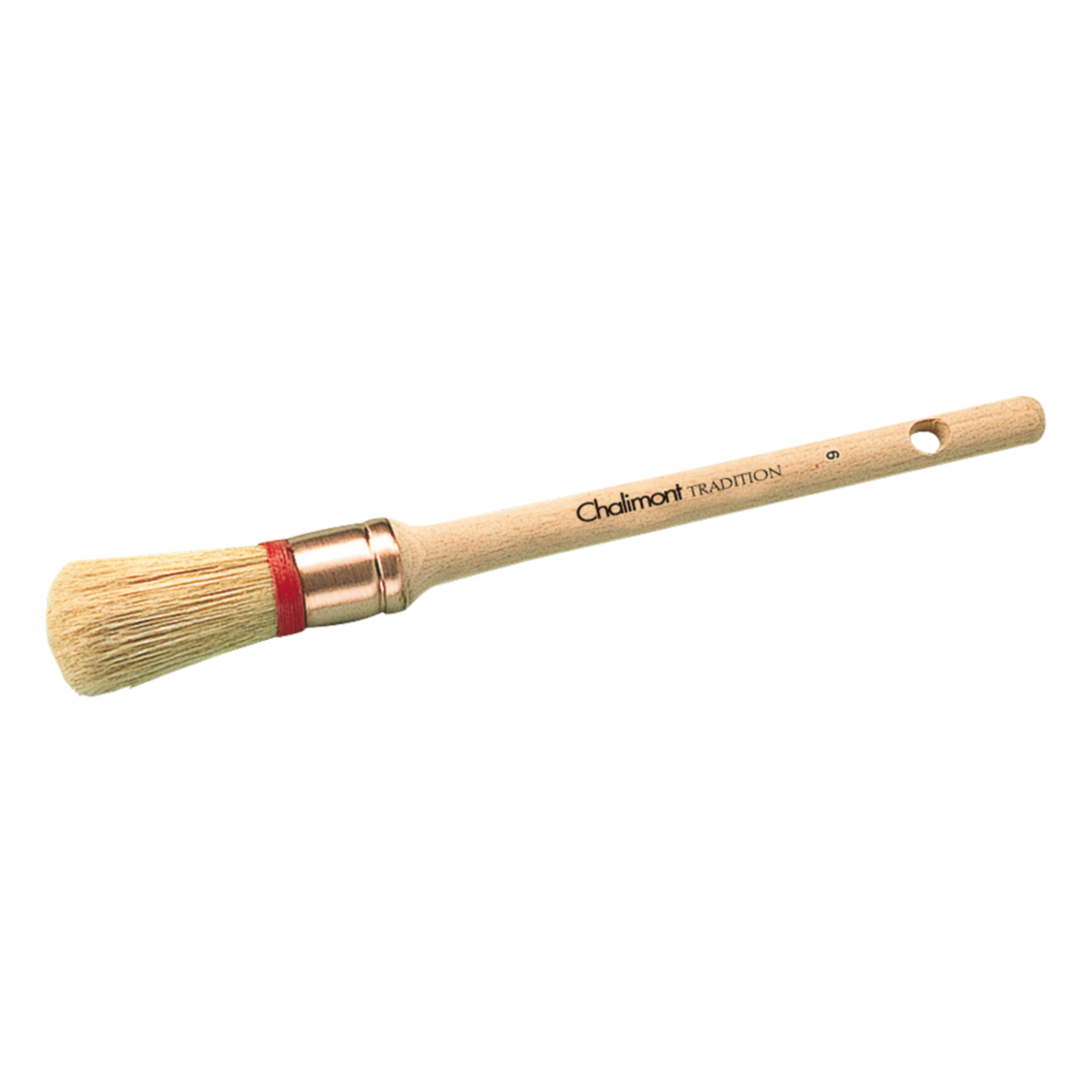 Brosse pouce Taille 4 Sortie Fibres 68 mm Ø 25 mm virole cuivre L'OUTIL PARFAIT - 1306504