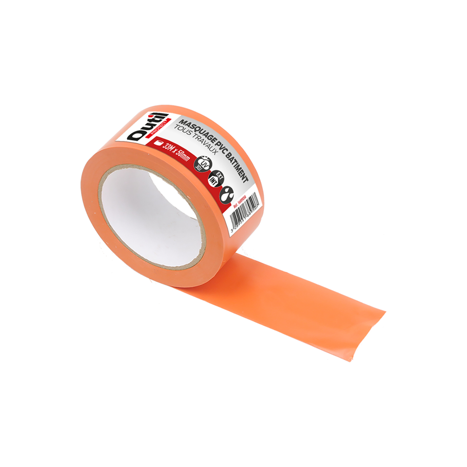 Adhésif PVC Bâtiment dimensions 33 m x 50 mm L'OUTIL PARFAIT - 1689050