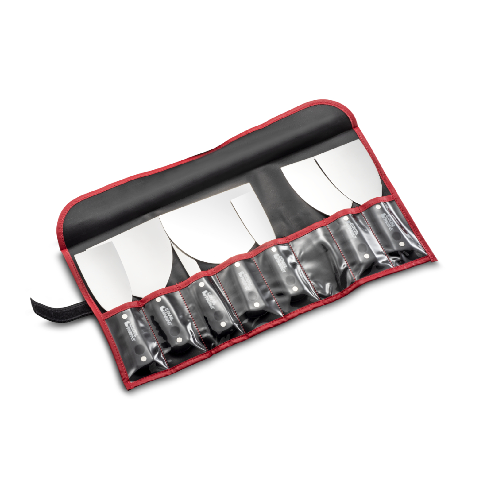 Trousse 7 couteaux Plaquiste Tailles : 2, 4, 6, 8, 10, 12 et 15 cm L'OUTIL PARFAIT - 1694000