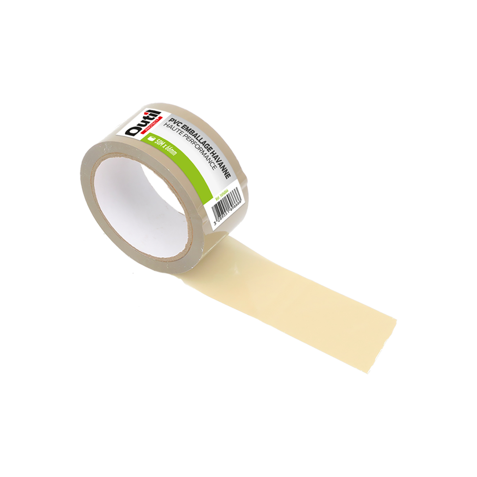 Adhésif Polypro havane dimensions 66 m x 50 mm L'OUTIL PARFAIT - 1696066