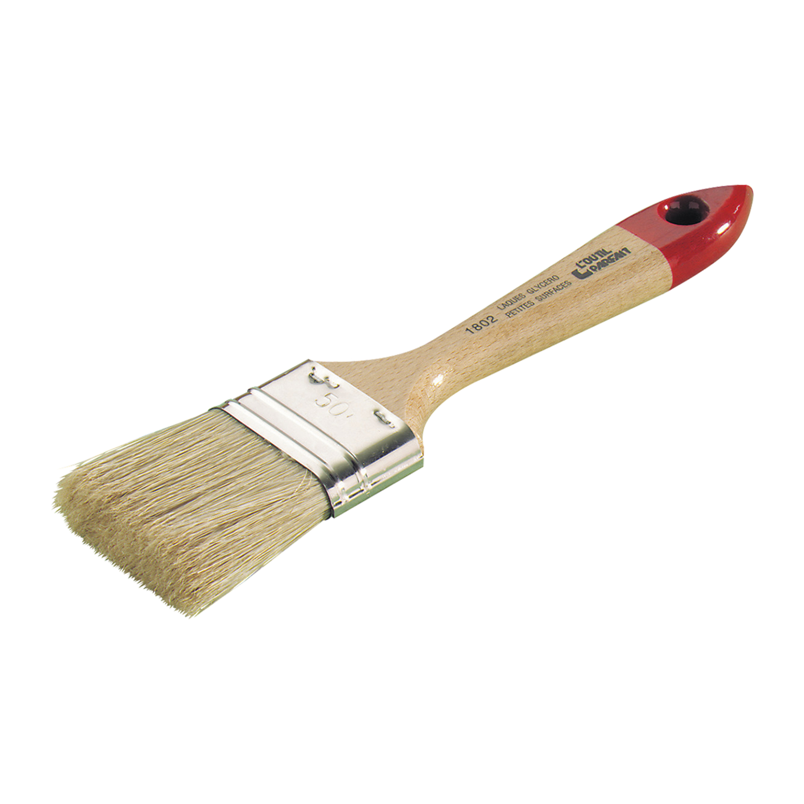Brosse plate Universelle Taille 40 Sortie Fibres 50 mm Épaisseur 14 mm L'OUTIL PARFAIT - 1802540