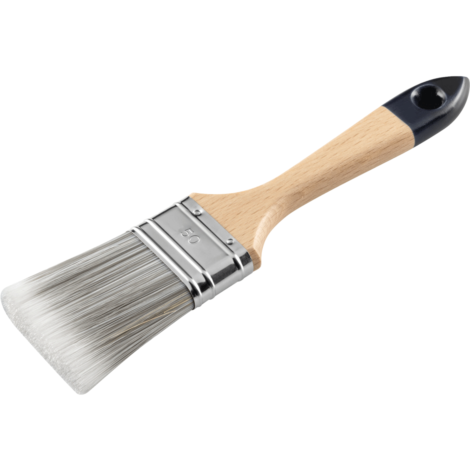 Brosse plate Acrylique Taille 80 Sortie Fibres 68 mm Épaisseur 19 mm L'OUTIL PARFAIT - 1803580