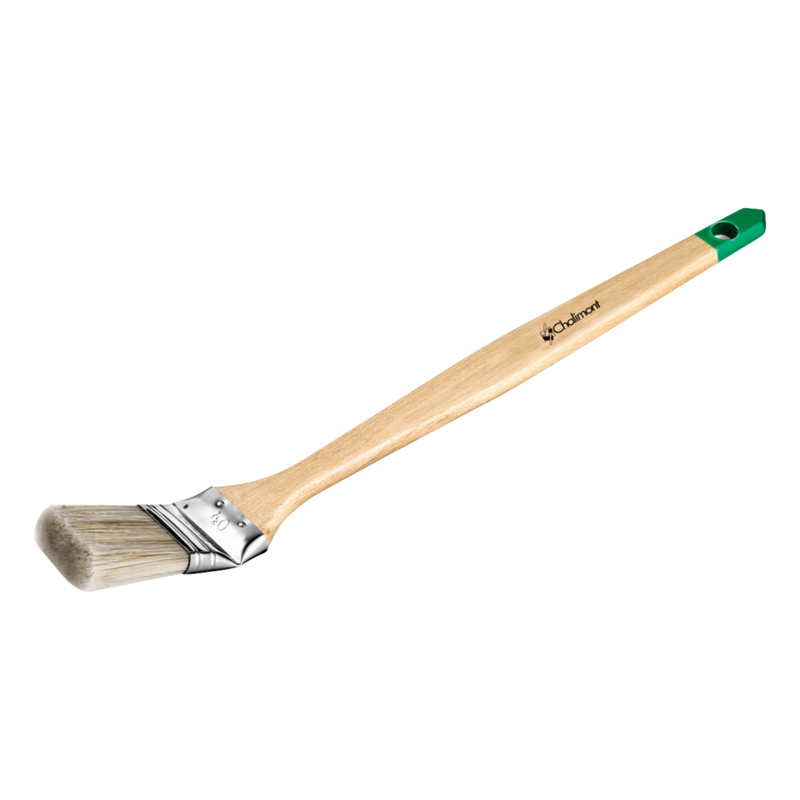Brosse plate coudée Taille 30 Sortie Fibres 44 mm Épaisseur 9 mm L'OUTIL PARFAIT - 1806030