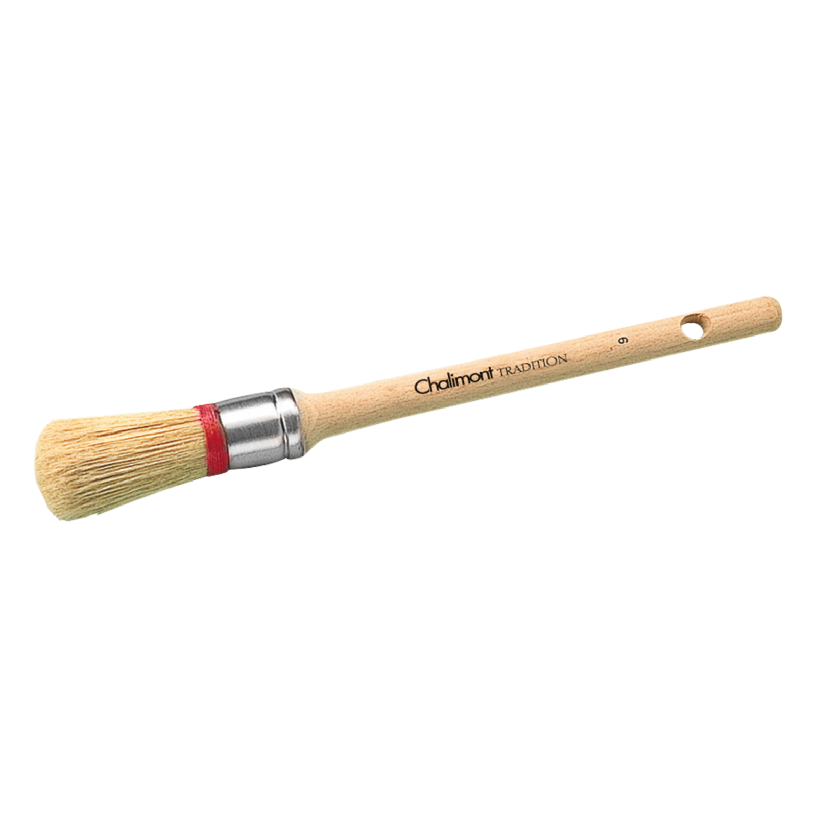 Brosse pouce Taille 6 Sortie Fibres 75 mm Ø 29 mm virole inox L'OUTIL PARFAIT - 2309006