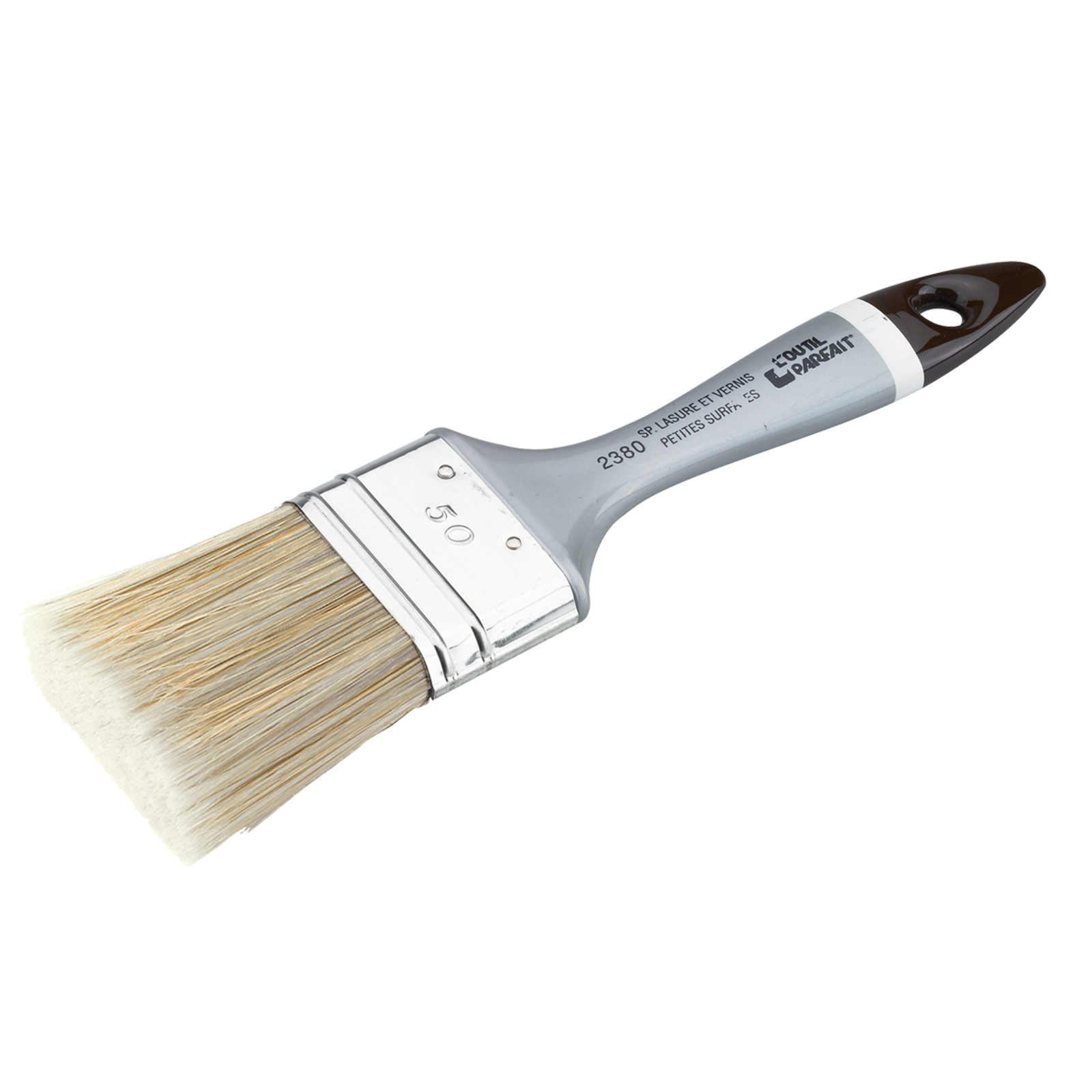 Brosse plate Traitement bois Taille 40 Sortie Fibres 43 mm Épaisseur 15 mm L'OUTIL PARFAIT - 2380040