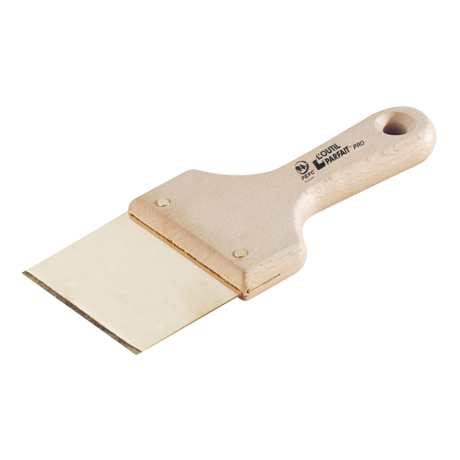 Grattoir à décaper laiton Taille 8 cm L'OUTIL PARFAIT - 242000