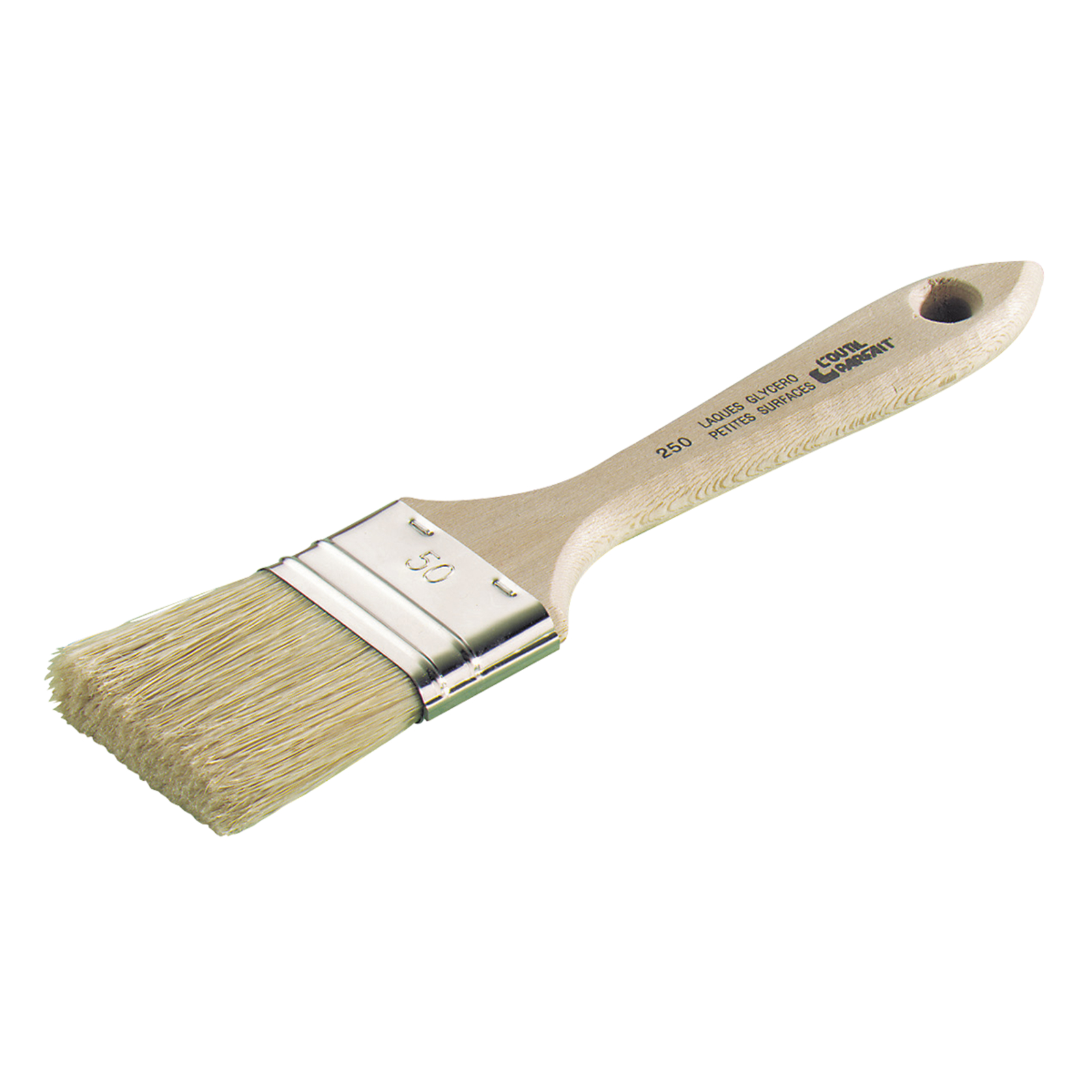 Brosse plate Universelle Taille 80 Sortie Fibres 63 mm Épaisseur 14 mm L'OUTIL PARFAIT - 250580