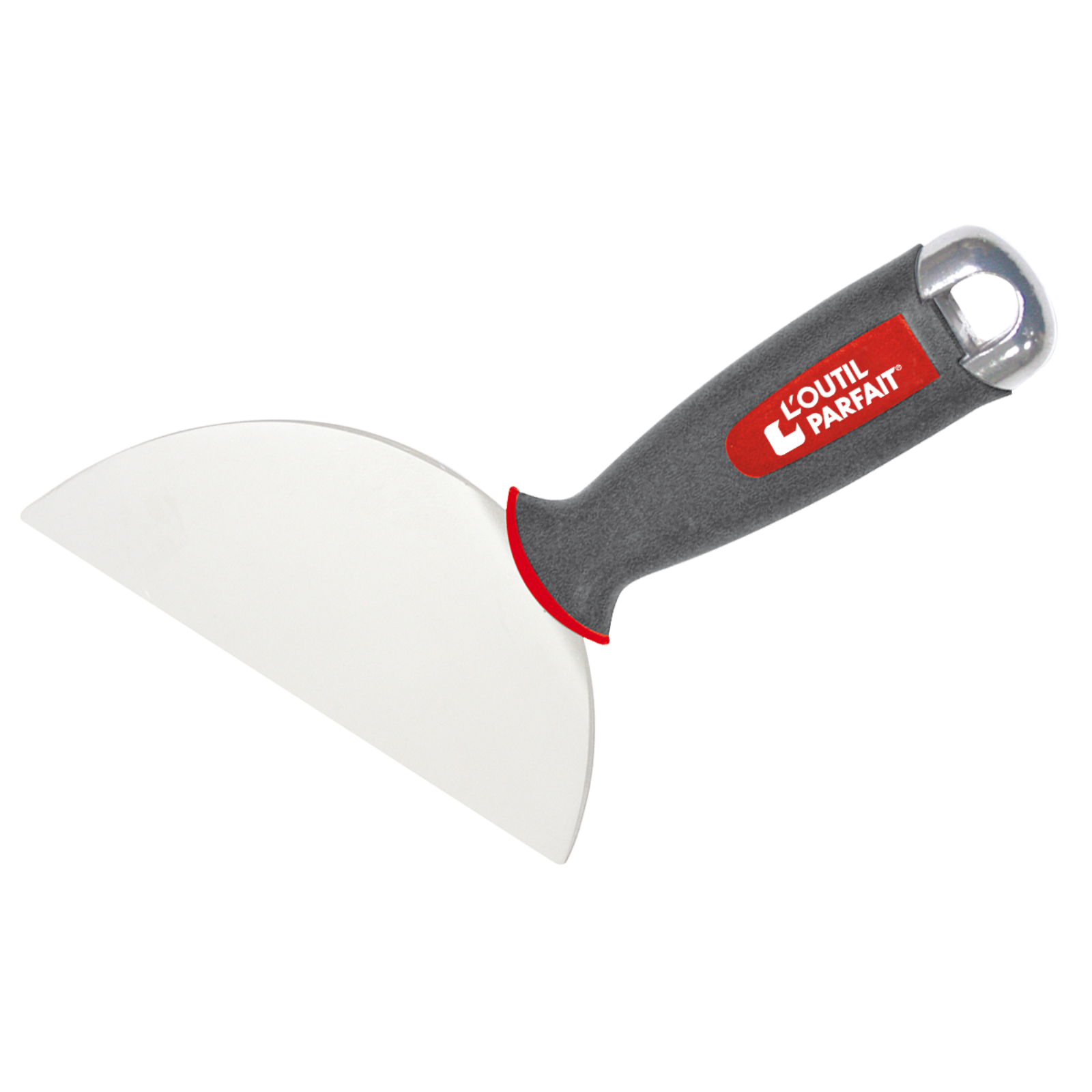 Couteau Plaquiste demi lune ALU-CHOC Taille 15 cm L'OUTIL PARFAIT - 2615015