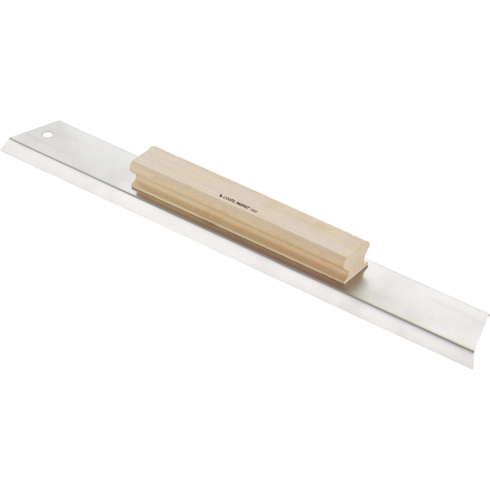 Règle bombée Inox 60 cm poignée bois hêtre L'OUTIL PARFAIT - 271000