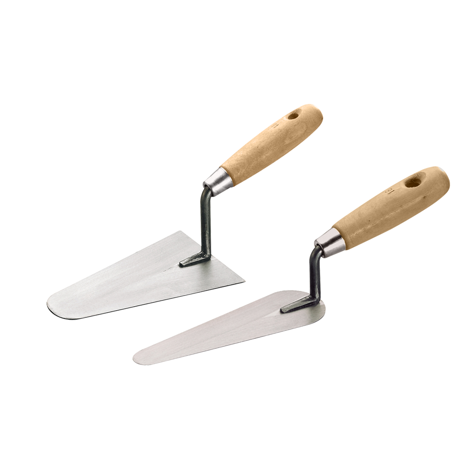 Set de Maçon (1 truelle ronde 18 cm et 1 truelle langue de chat 16 cm) L'OUTIL PARFAIT - 2761000