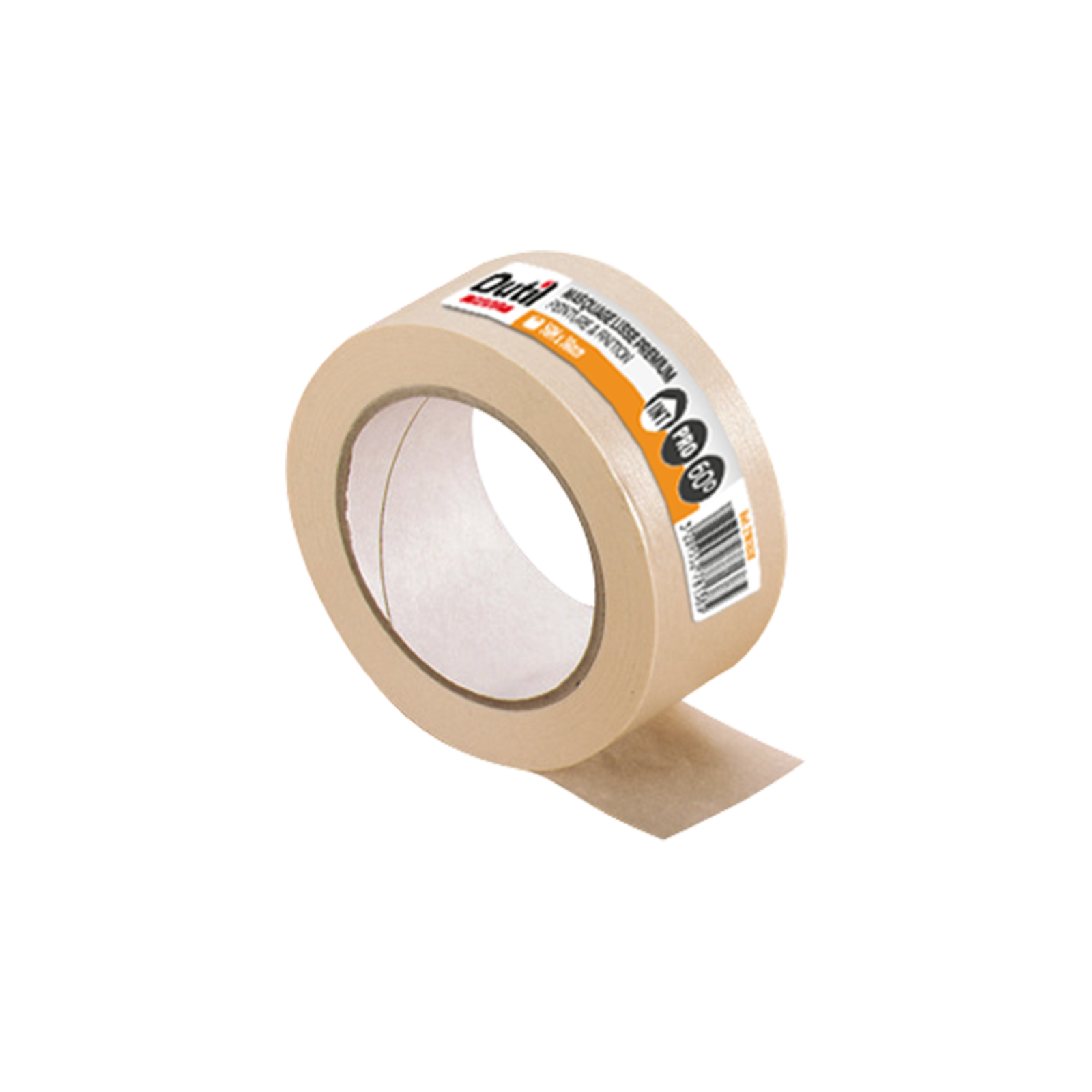 Masquage Lisse Premium 50 m x 19 mm Epaisseur 120 microns L'OUTIL PARFAIT - 2781019