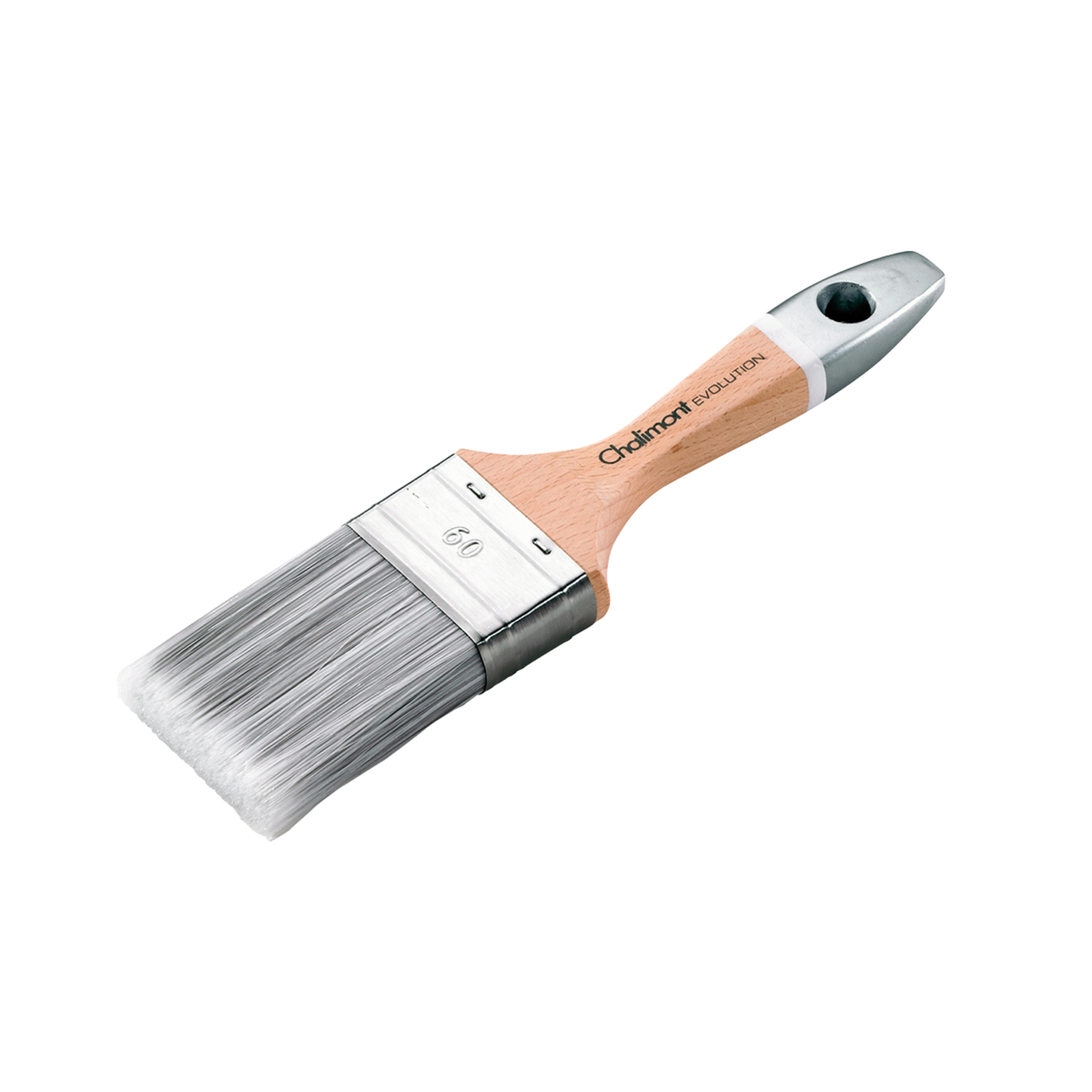 Brosse plate AQUASILVER Taille 50 Sortie Fibres 63 mm Épaisseur 19 mm L'OUTIL PARFAIT - 288050