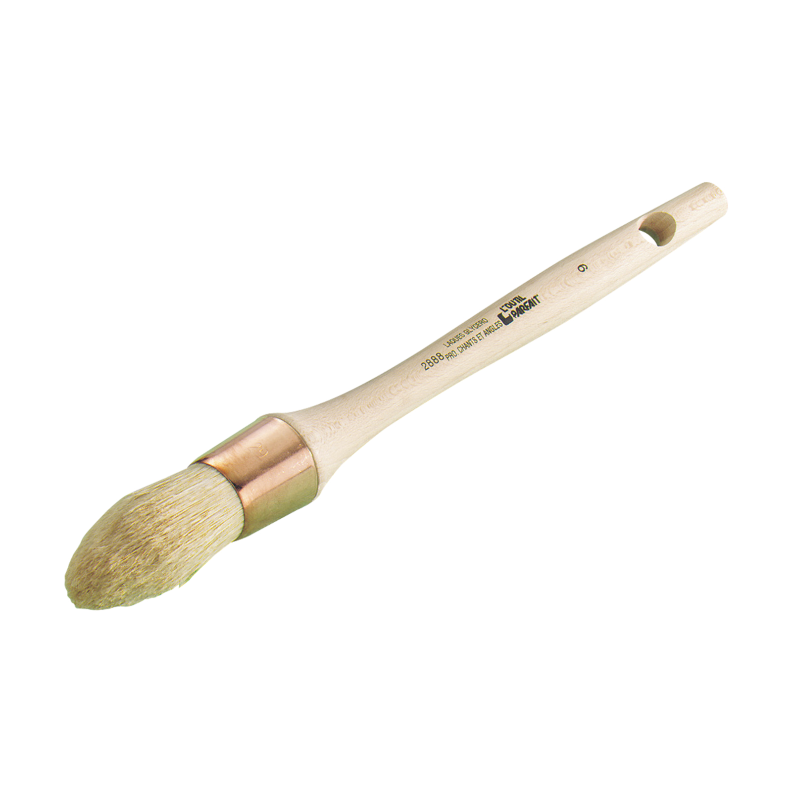 Brosse à rechampir Chantier Taille 4 Sortie Fibres 62 mm Ø 25 mm L'OUTIL PARFAIT - 2888504