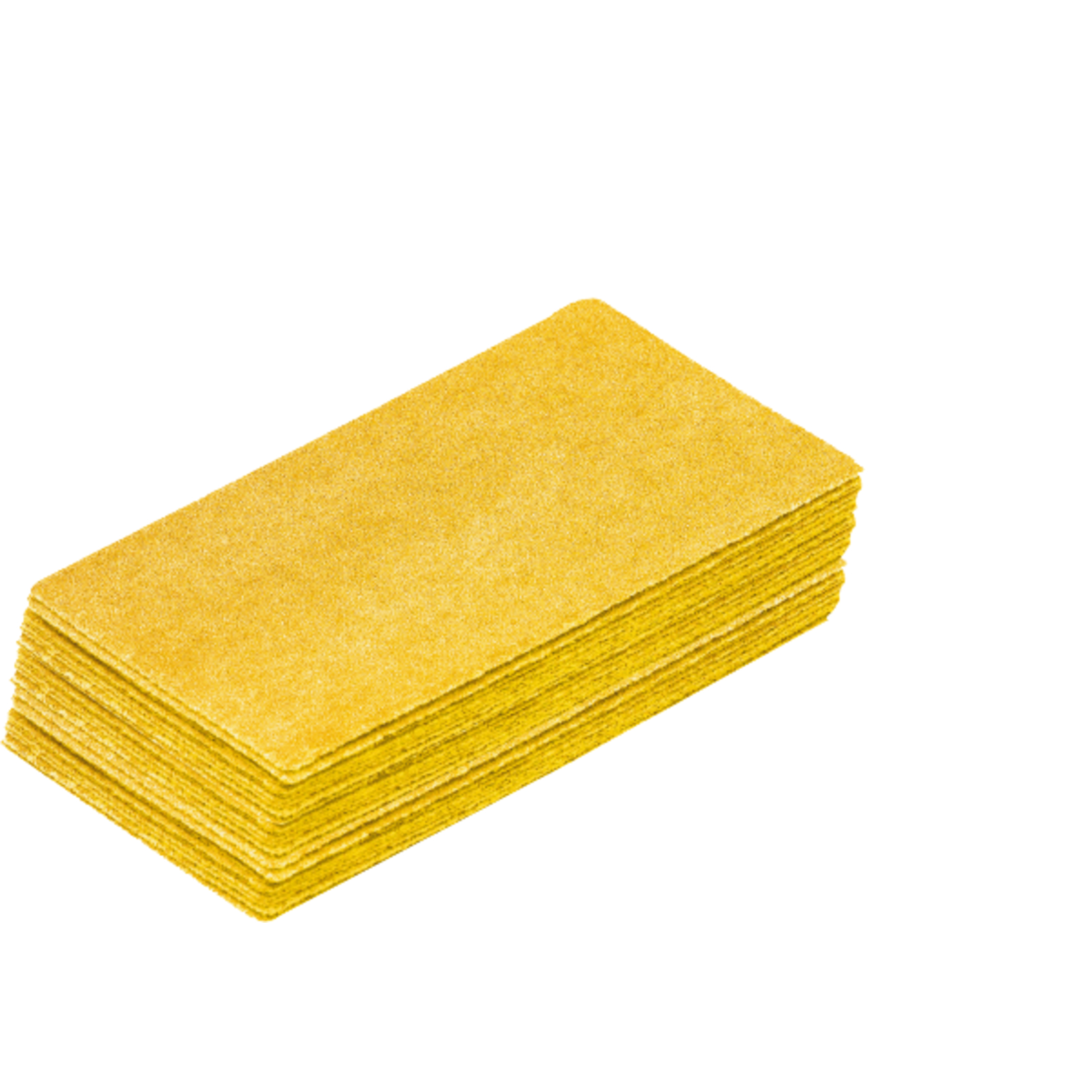 Abrasif corindon jaune Grain 80 Paquet de 50 feuilles - Format 72 x 123 mm L'OUTIL PARFAIT - 321080