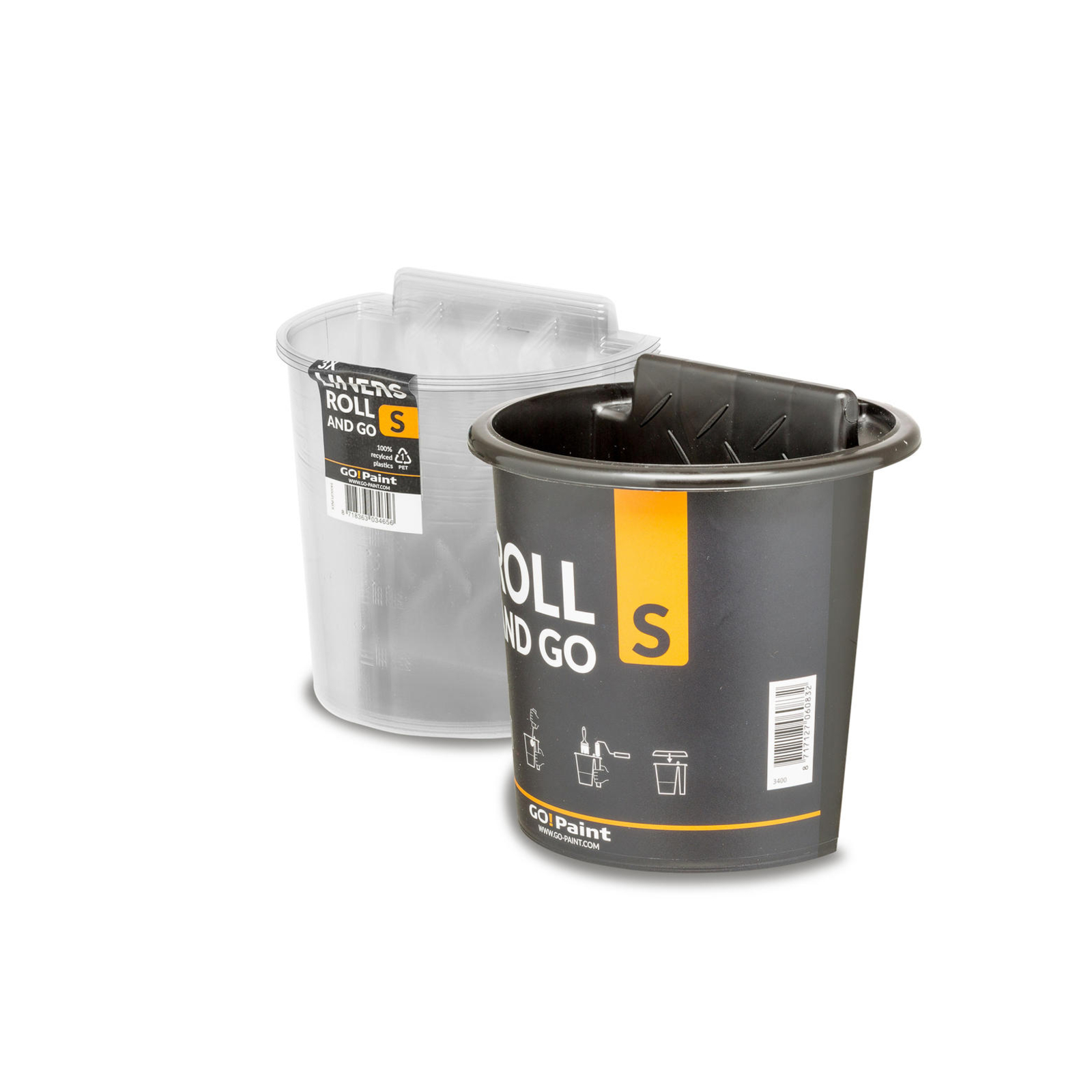 Bac à peindre double compartiment Roll and Go L'OUTIL PARFAIT - 340000