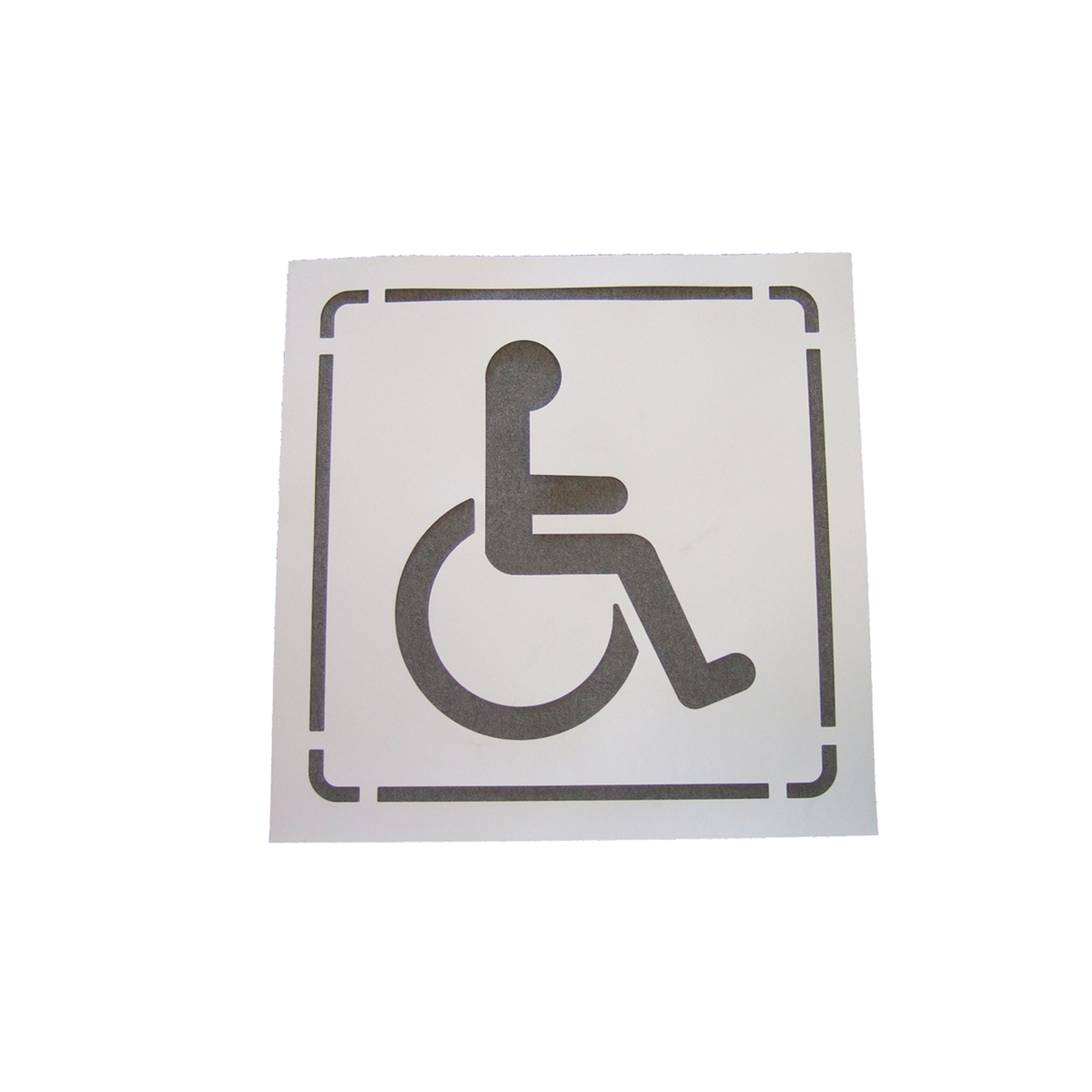 Pochoir Handicape dimensions 80 x 80 cm L'OUTIL PARFAIT - 367000