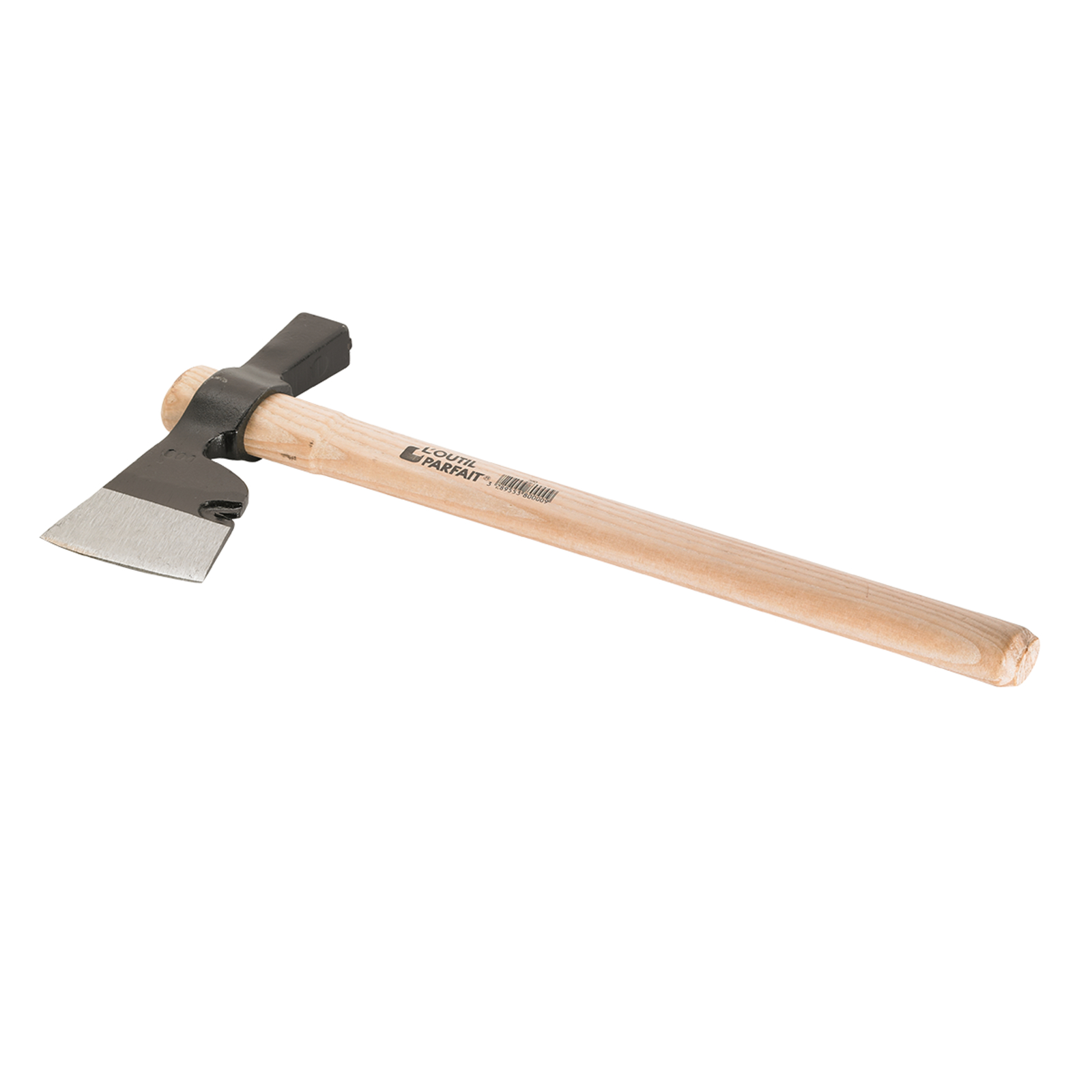 Hachette de Platrier Poids 600 gr Manche droit en frêne 400 mm L'OUTIL PARFAIT - 380000