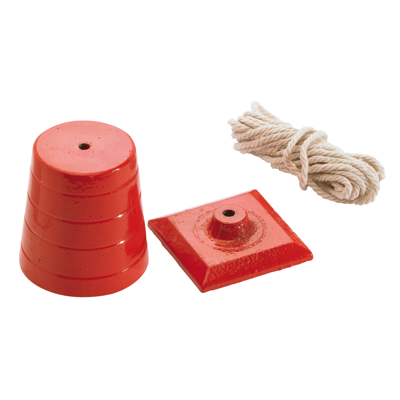 Fil à plomb Maçon Poids 600 gr Fonte Avec plaque et cordeau L'OUTIL PARFAIT - 412600