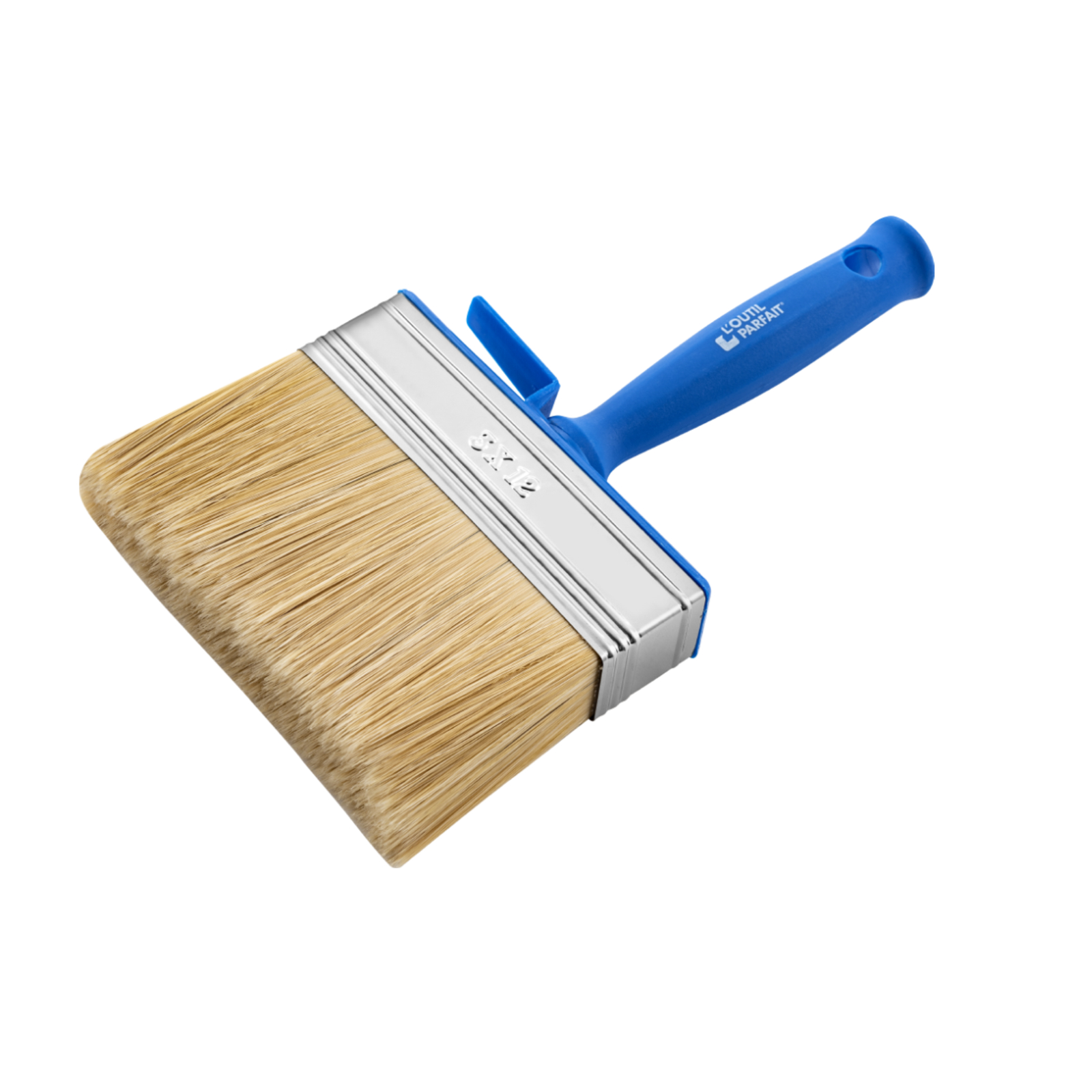 Brosse plate à peindre Acrylique Taille 120 Sortie Fibres 60mm Épaisseur 30mm L'OUTIL PARFAIT - 447120