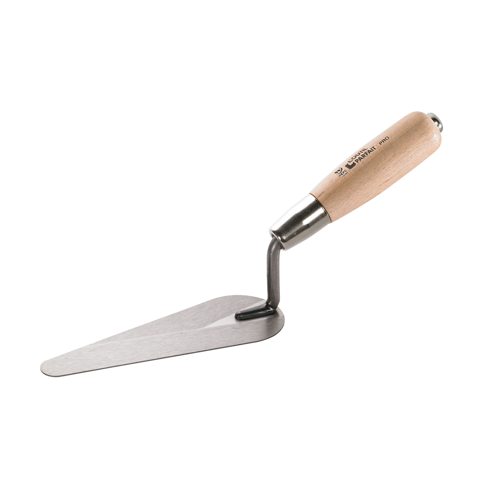 Truelle Langue de chat Taille 140 mm manche bois L'OUTIL PARFAIT - 457140