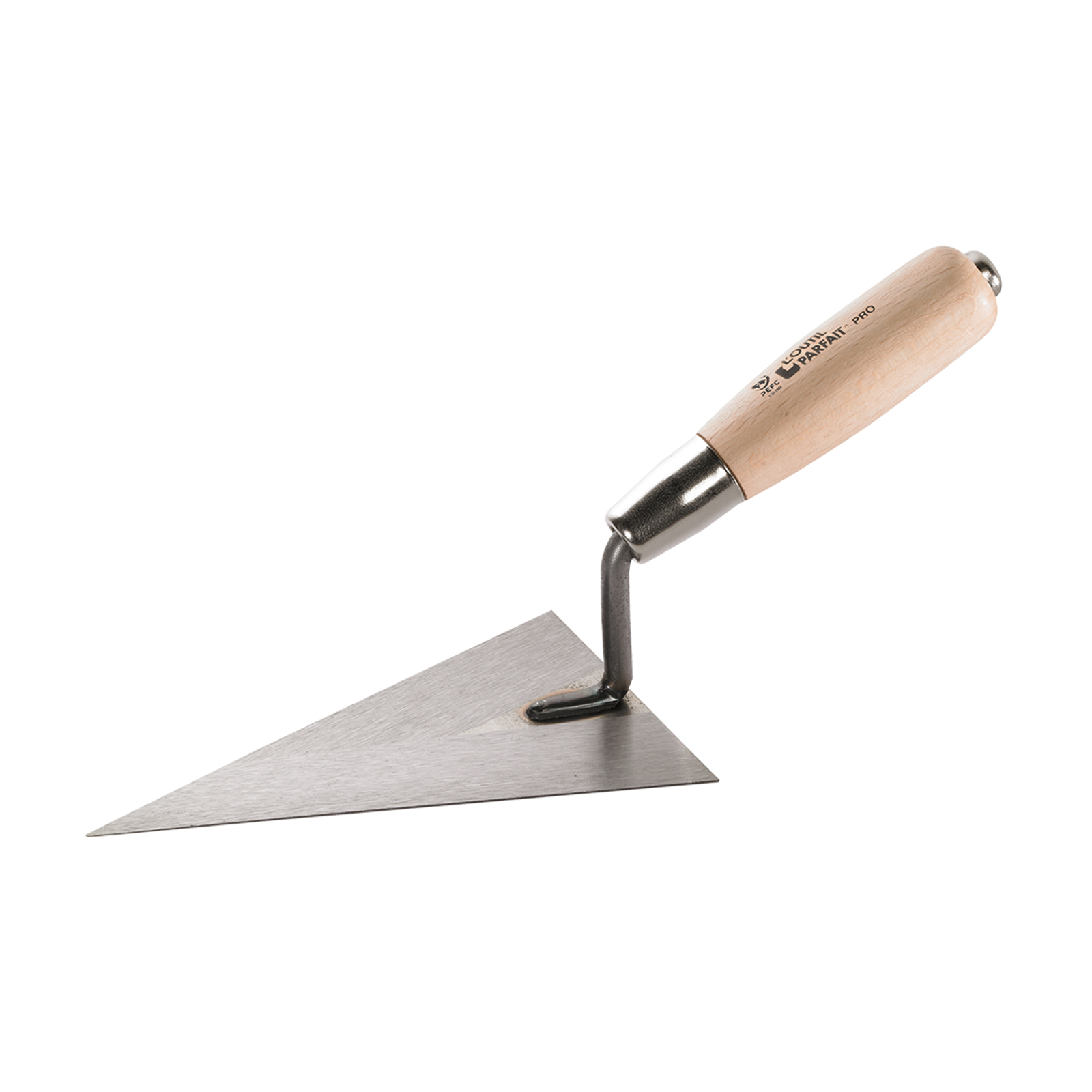 Truelle Triangulaire Taille 140 mm manche bois L'OUTIL PARFAIT - 458140