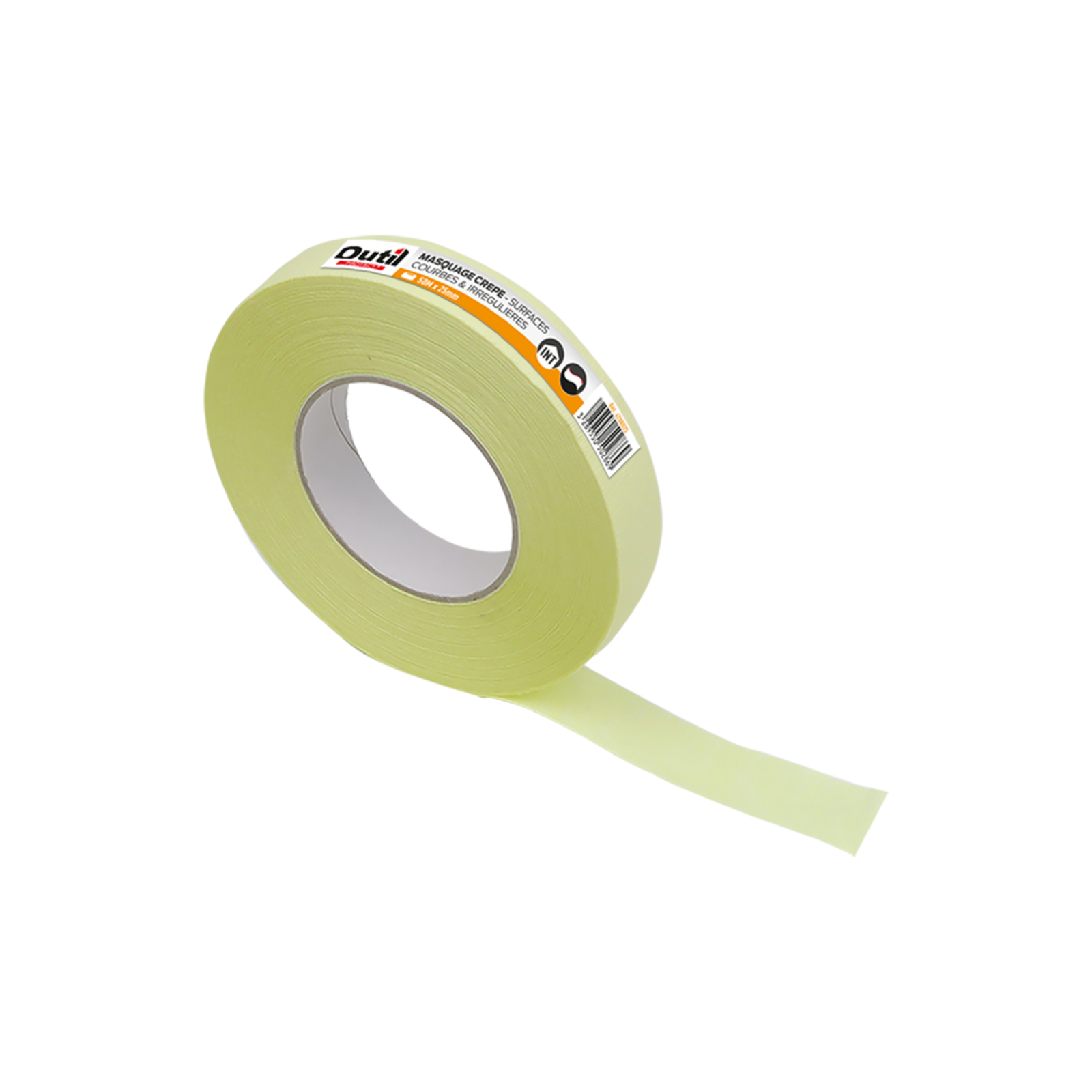 Masquage Crêpe lignes courbes Épaisseur 280 microns 50 m x 25 mm L'OUTIL PARFAIT - 4780025