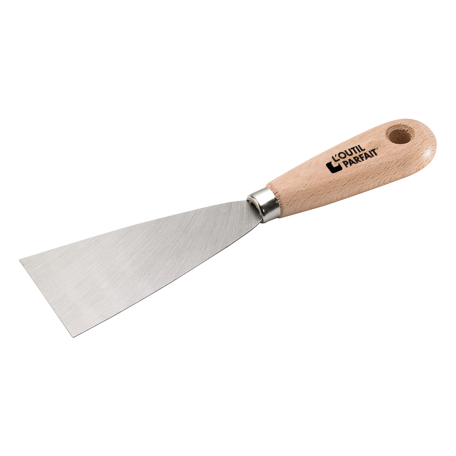 Couteau de Peintre Taille 4 cm avec manche bois hêtre L'OUTIL PARFAIT - 520004