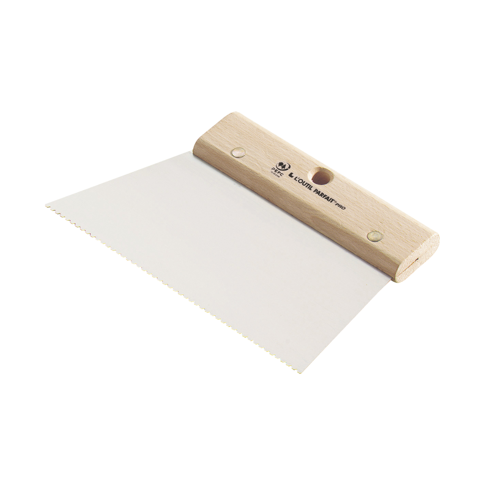 Couteau à colle inox Taille 30 cm Dépose 250 à 300 gr/m² Type TKB-A2 L'OUTIL PARFAIT - 563030