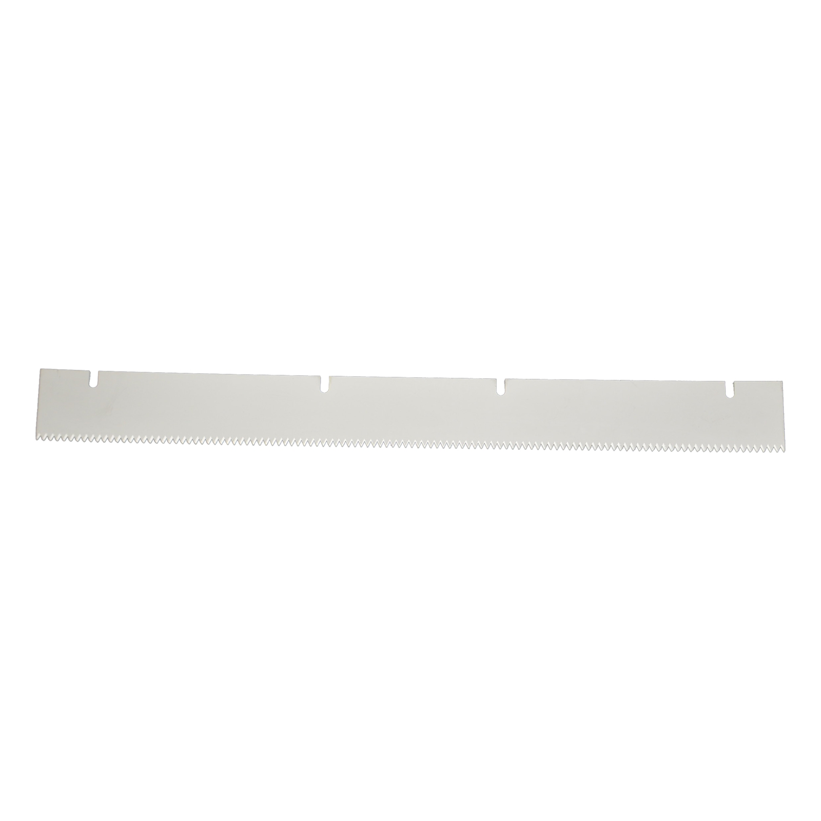 Lame caoutchouc blanc dentée profondeur 3 mm pour râteau 58 cm Réf. 6042 L'OUTIL PARFAIT - 6043000