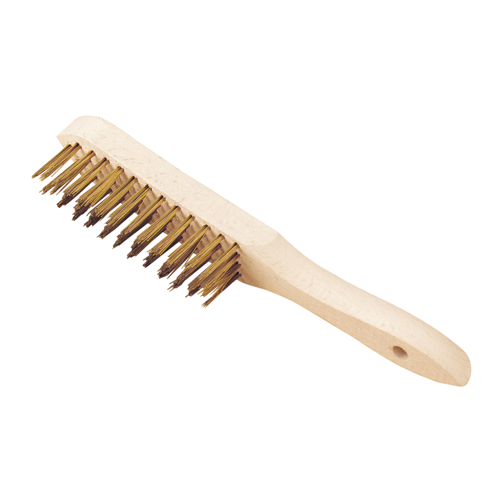 Brosse à manche Laitonné long Nb rangs 4 Rangs L'OUTIL PARFAIT - 712004