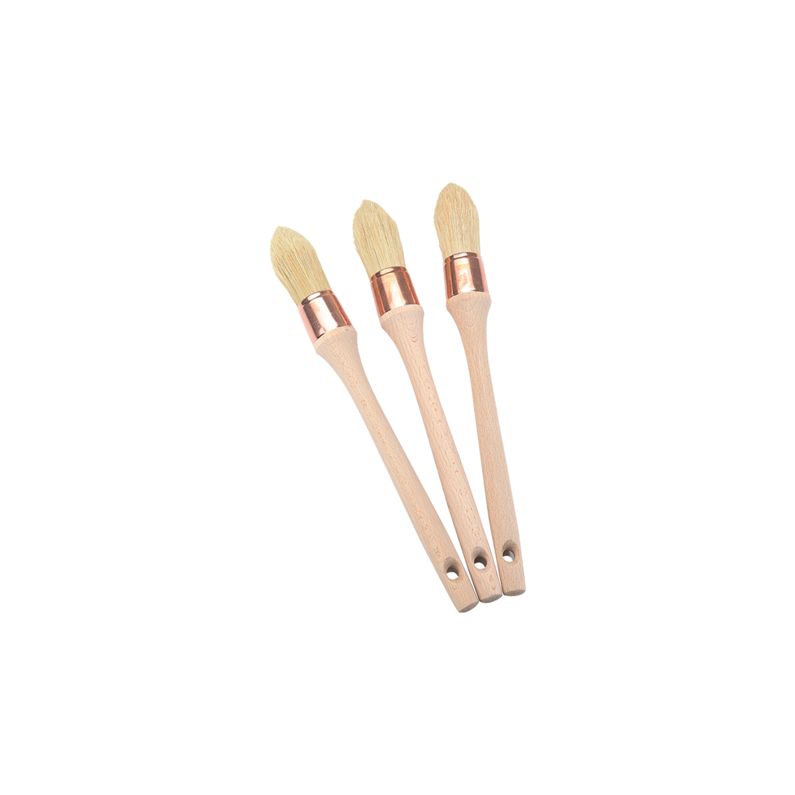 Lot de 3 brosses Sortie Fibres 68 mm Ø 29 mm Taille 6 L'OUTIL PARFAIT - 80247