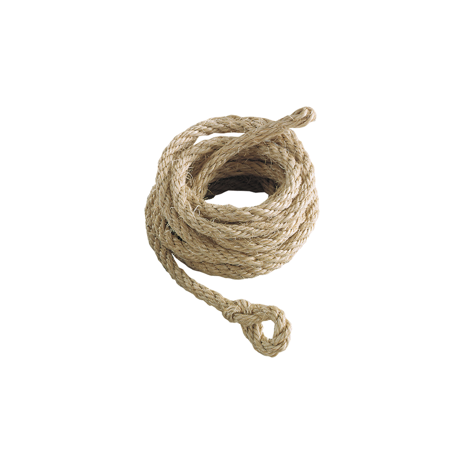 Cordage Chablot Sisal Longueur 4 m Diamètre 10 mm - 1 terminaison en boucle L'OUTIL PARFAIT - 820000