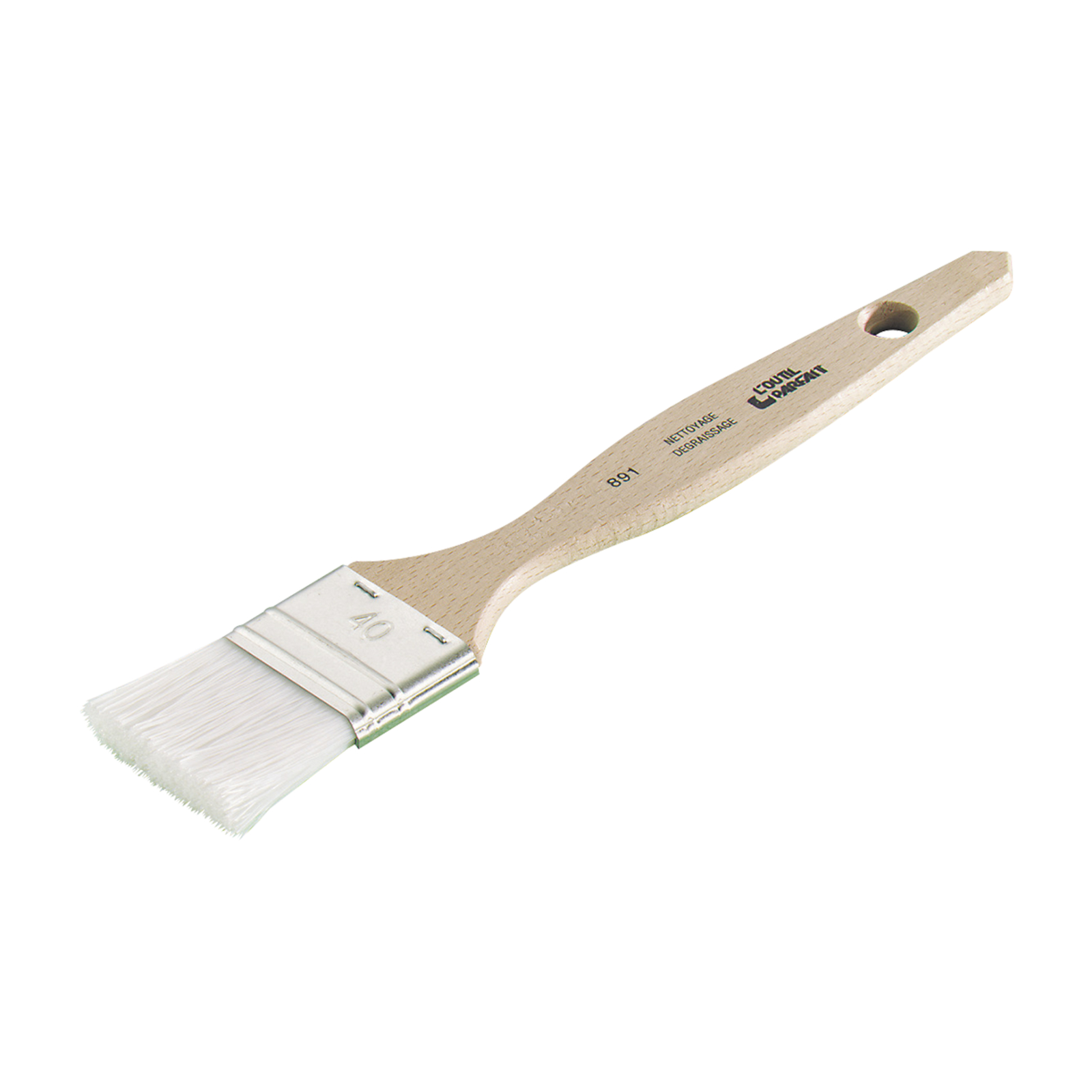 Brosse à lessiver plate Taille 30 mm Sortie Fibres 37 mm Épaisseur 7 mm L'OUTIL PARFAIT - 891530