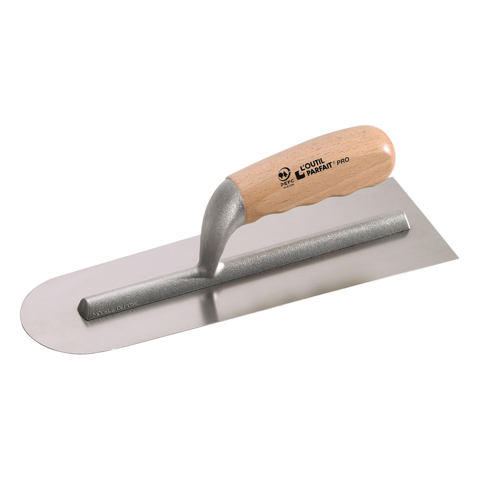 Platoir chapiste rond Taille 29 cm Poignée bois L'OUTIL PARFAIT - 910029