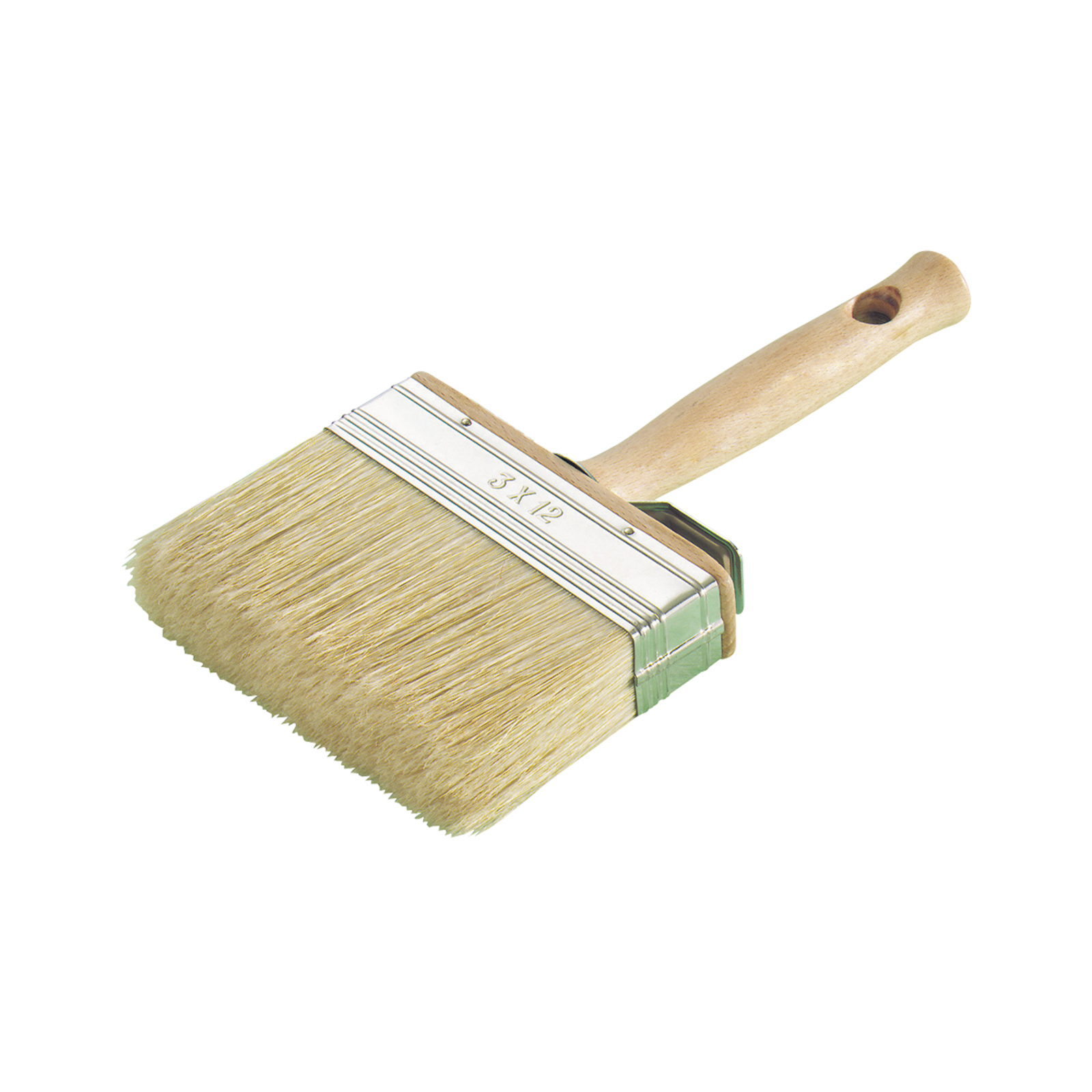 Brosse plate à peindre Taille 100 Sortie Fibres 60 mm dimensions 100 x 30 mm L'OUTIL PARFAIT - 953500