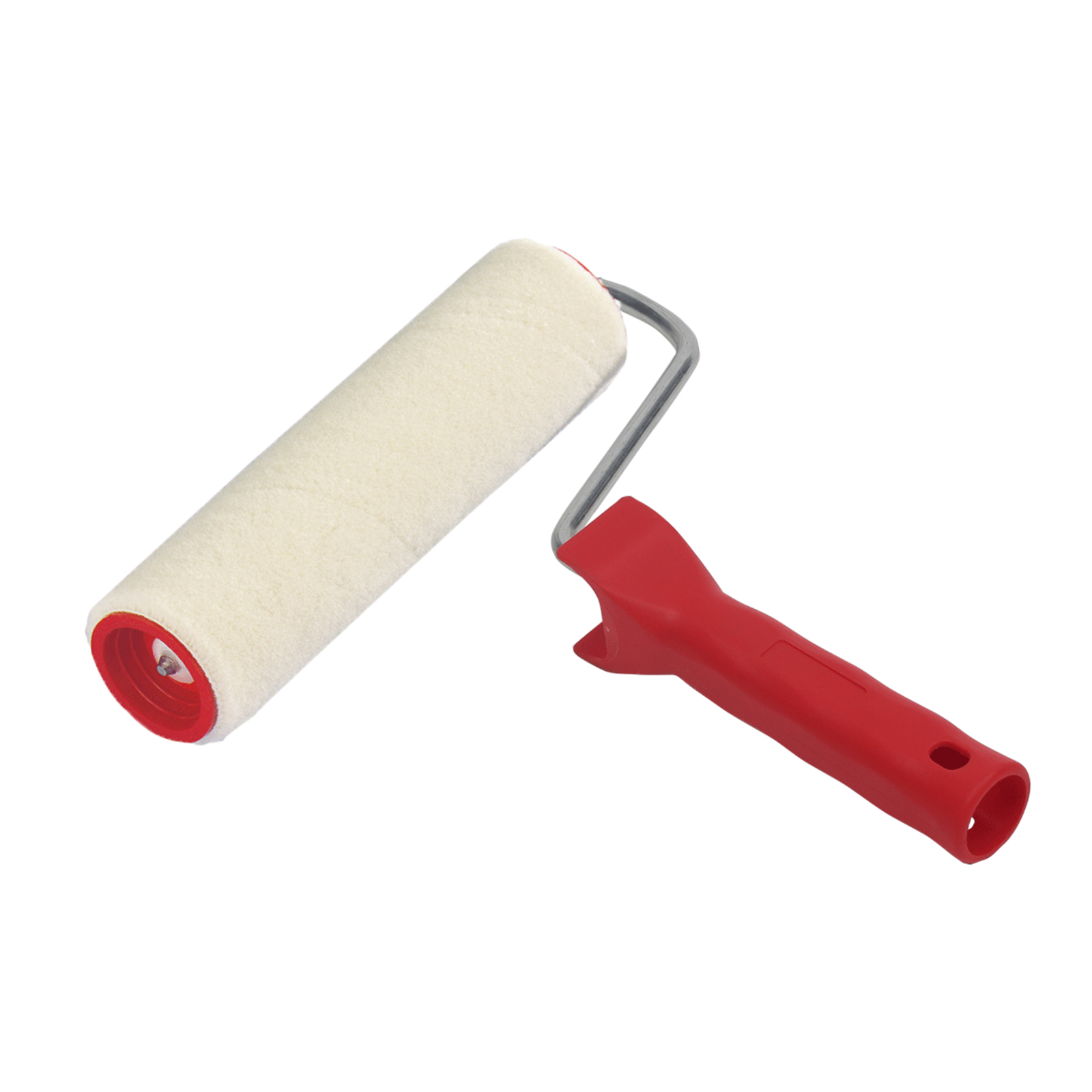 Rouleau de chantier laqueur velours pure laine 4 mm Taille 180 mm Poignée PP L'OUTIL PARFAIT - 963580