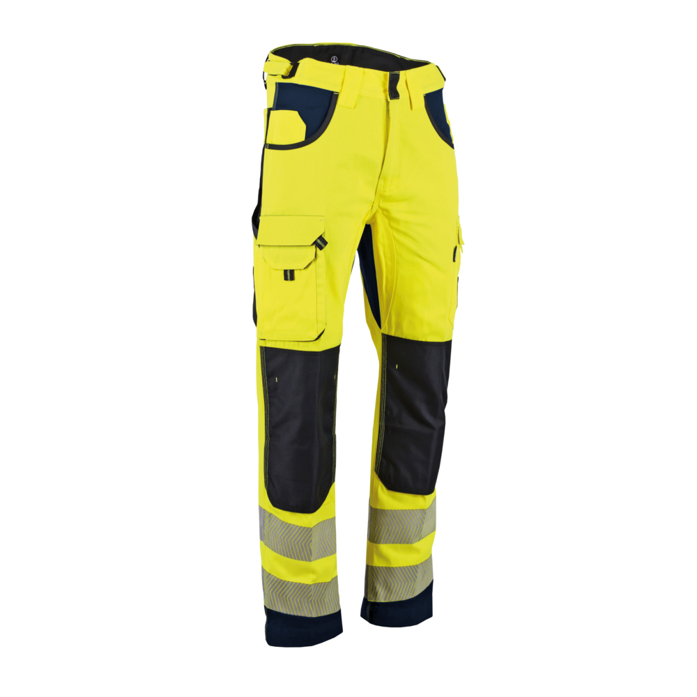Pantalon Authentic HV DEFENSE JAUNE MARINE - LMA LEBEURRE - 1667