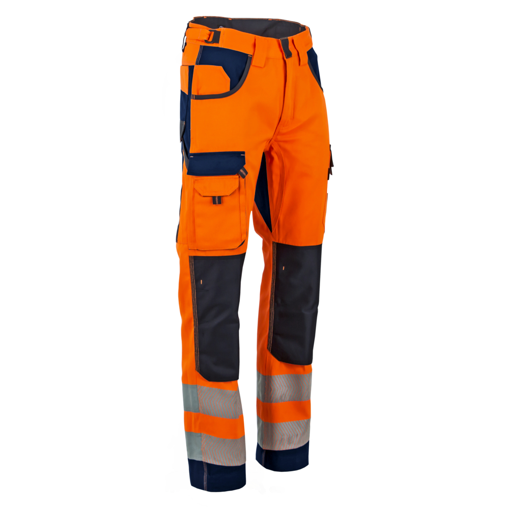 Pantalon Authentic HV  POLARISATION ORANGE MARINE - LMA LEBEURRE - 1679