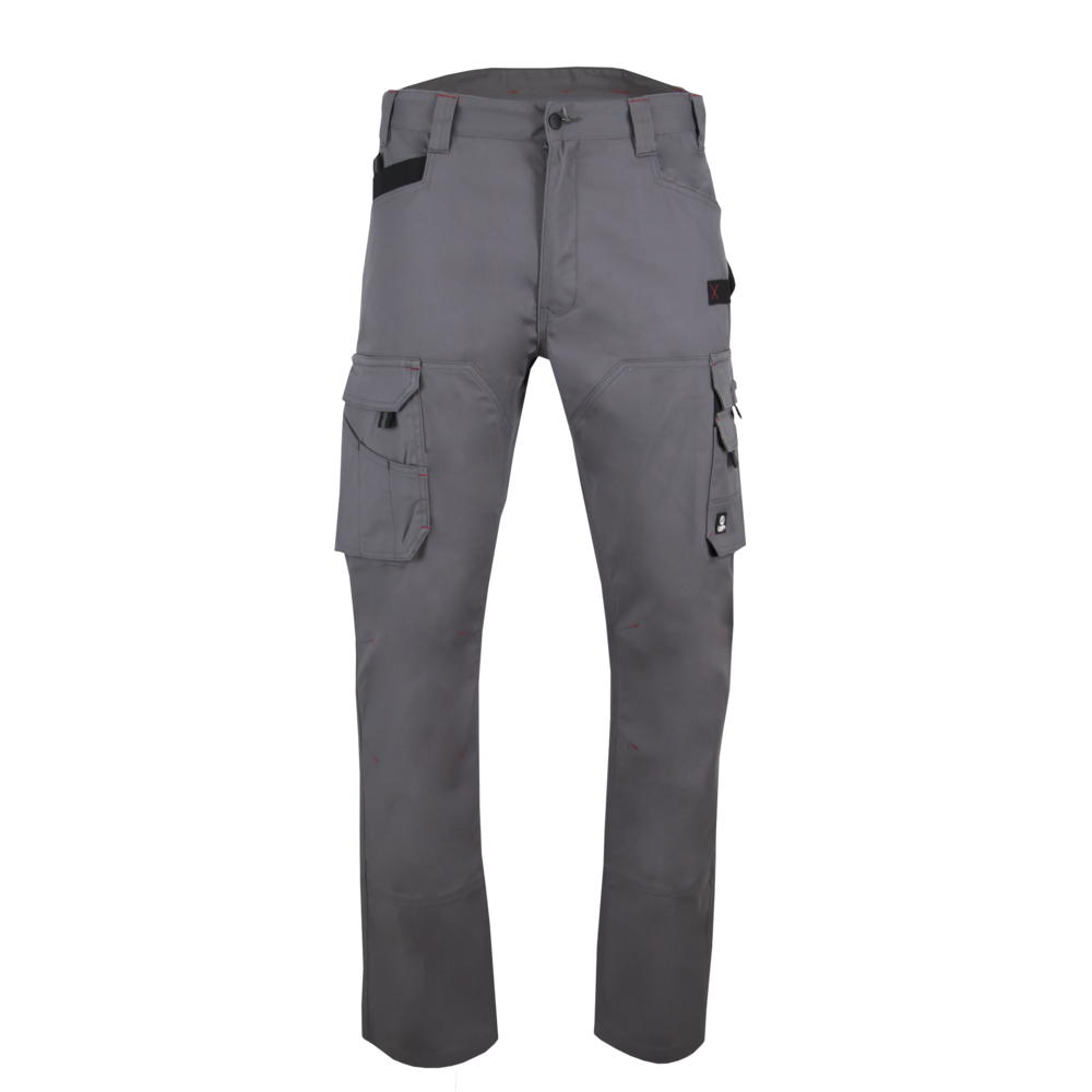 Pantalon battle canvas TORCHE GRIS ACIER - LMA LEBEURRE - 1752