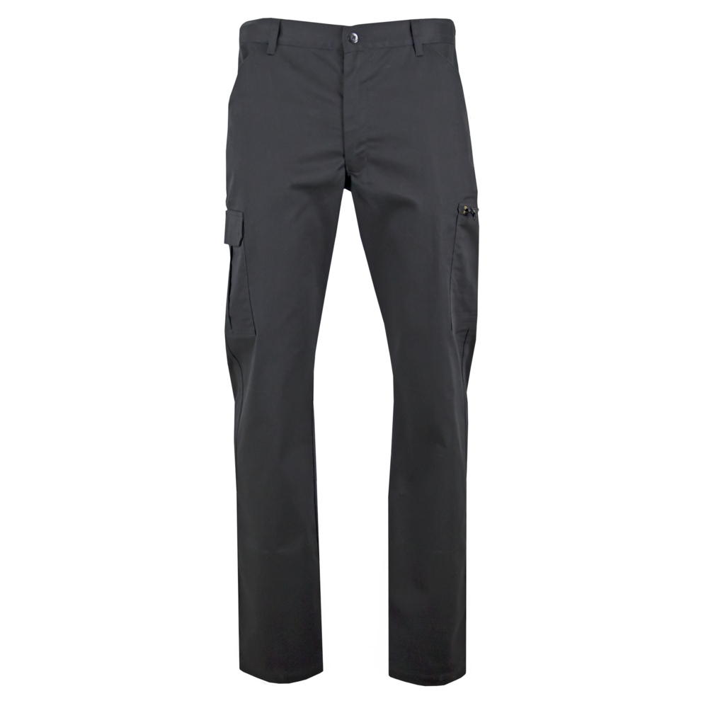 Pantalon brag. zippe multipoches CALIBRE NOIR - LMA LEBEURRE - 1769