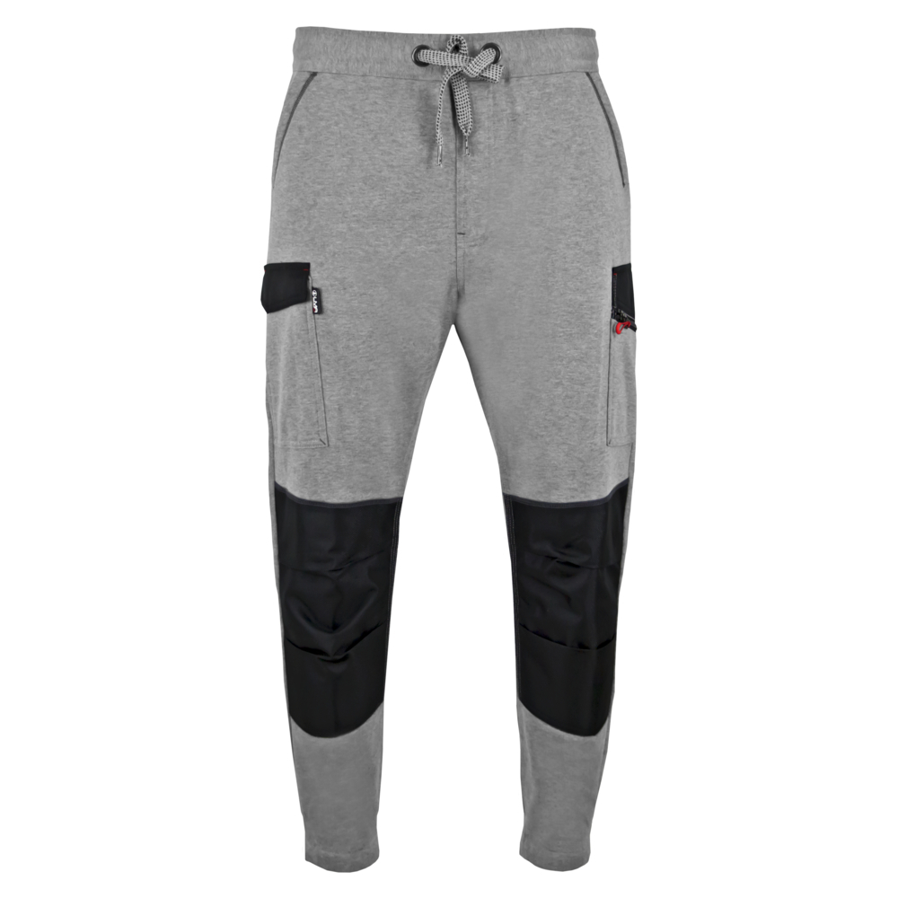 Pantalon molleton CRYPTO GRIS NOIR - LMA LEBEURRE - 1782